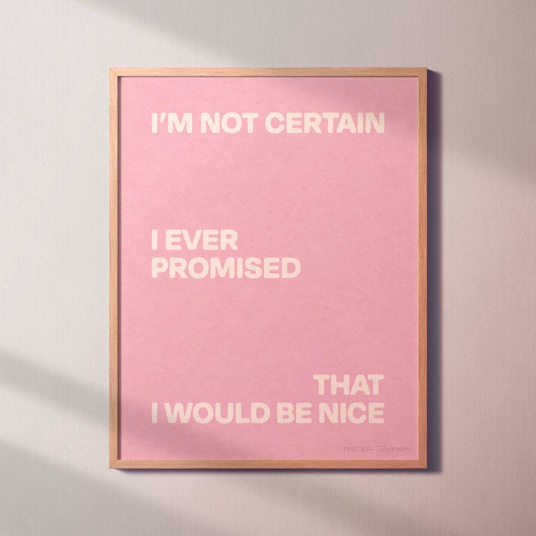 PROMISED PRINT