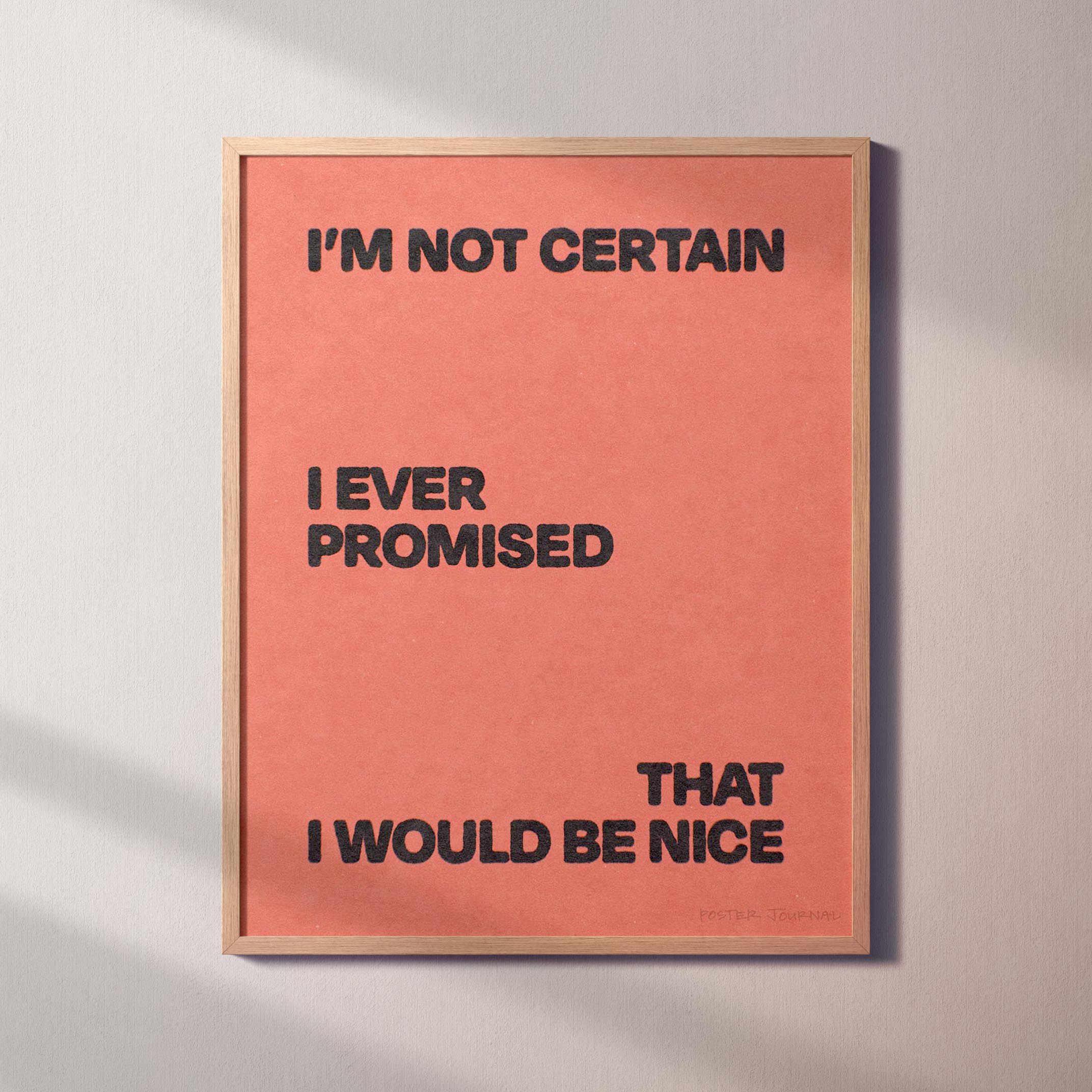 PROMISED PRINT