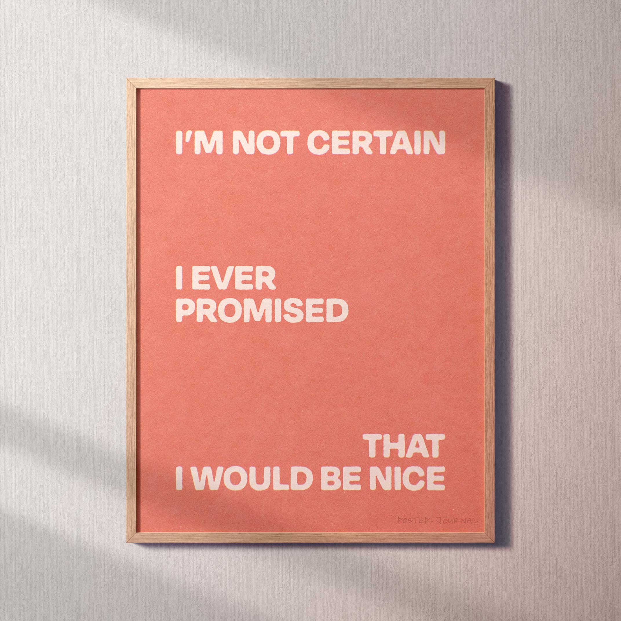 PROMISED PRINT