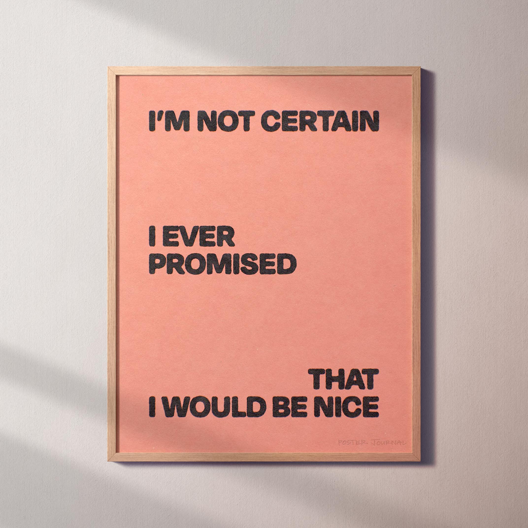 PROMISED PRINT