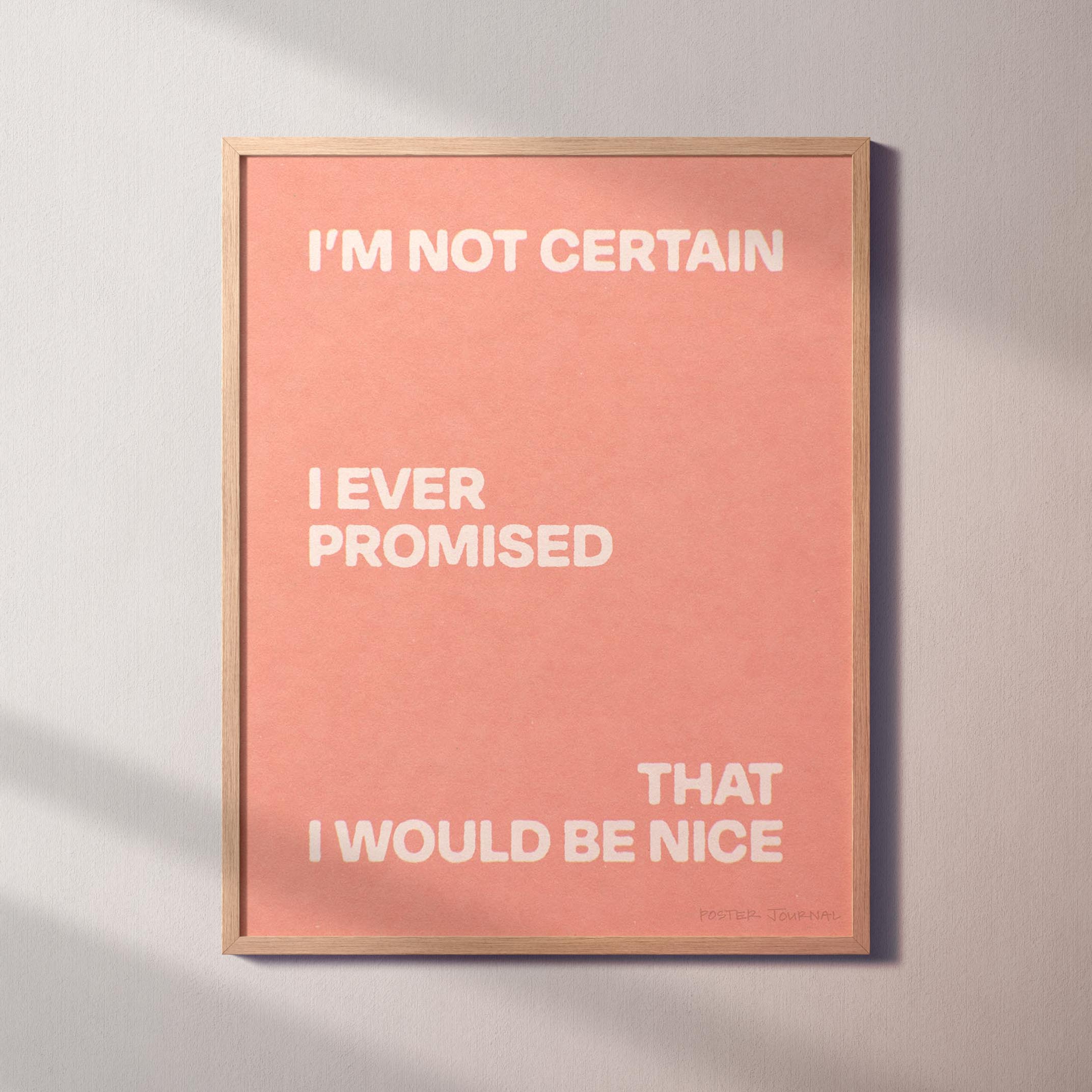 PROMISED PRINT