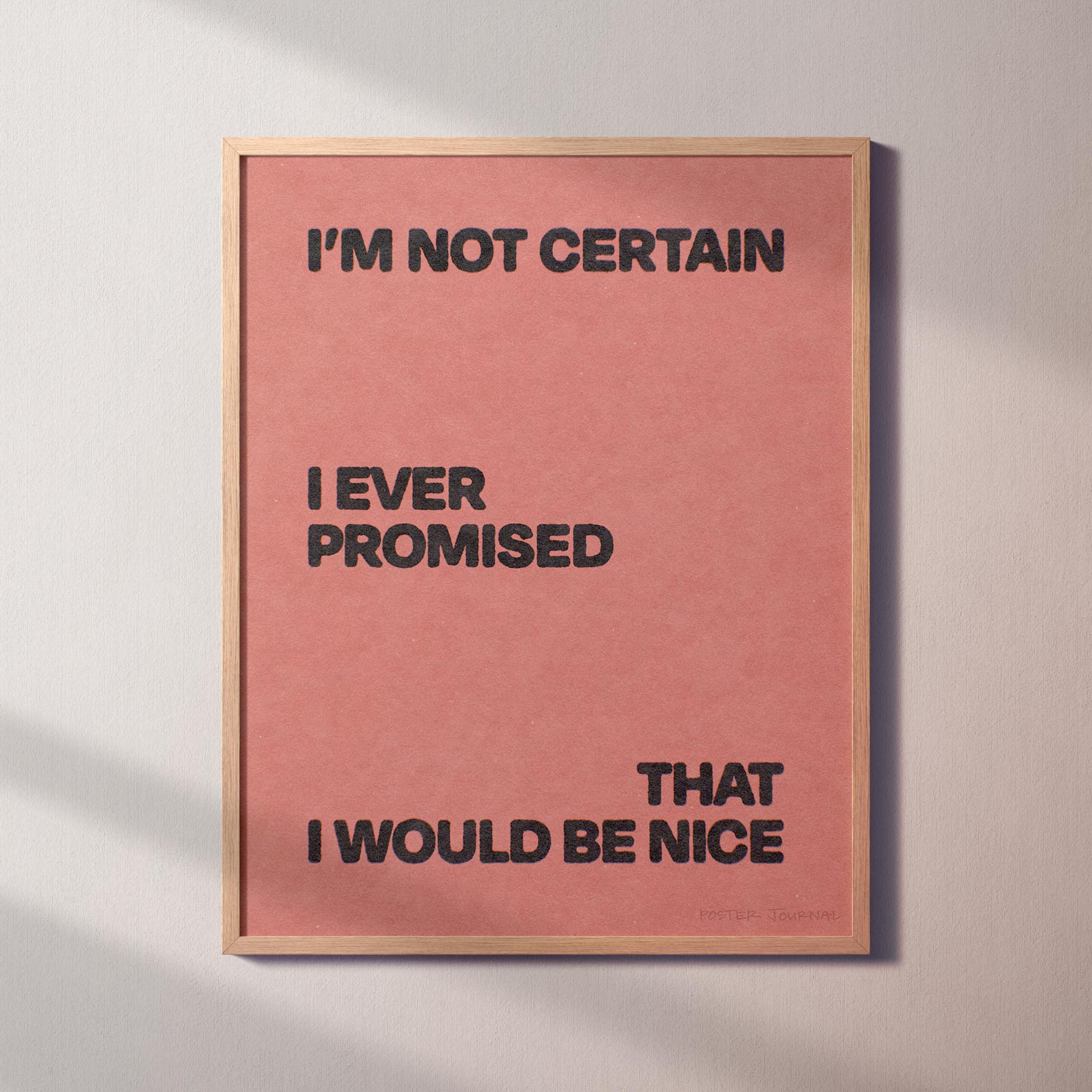 PROMISED PRINT