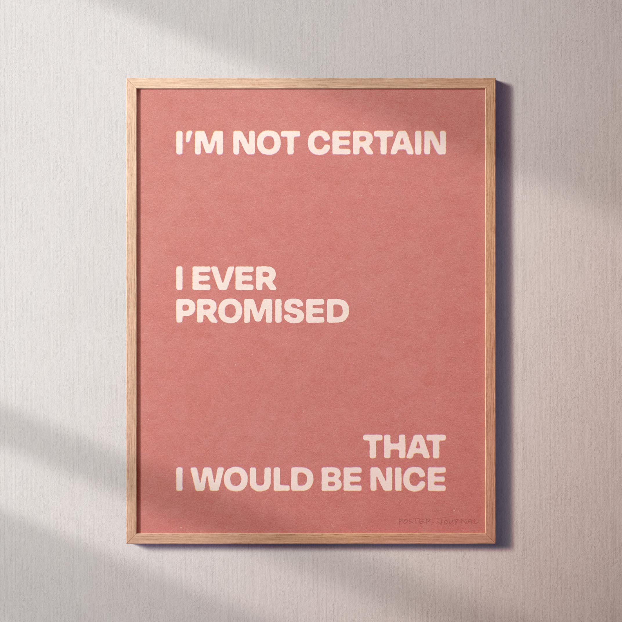 PROMISED PRINT