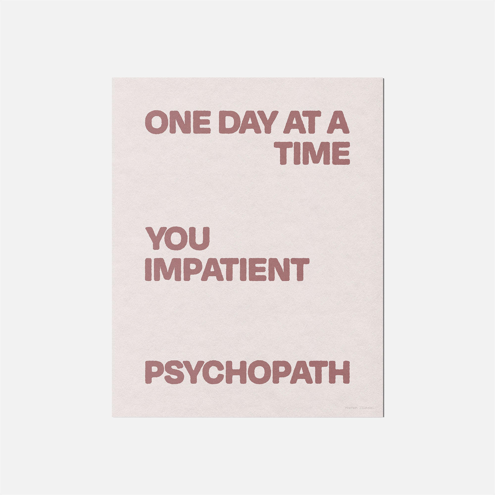 PSYCHOPATH PRINT