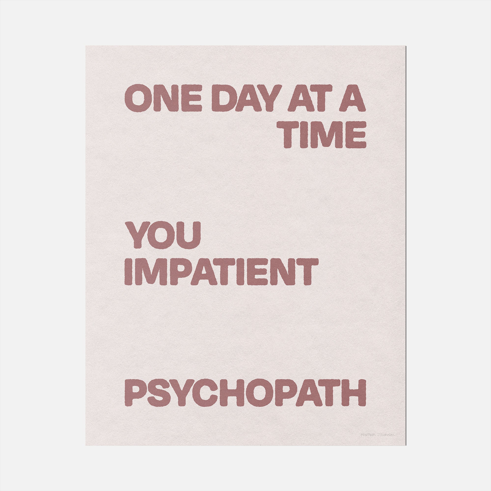 PSYCHOPATH PRINT