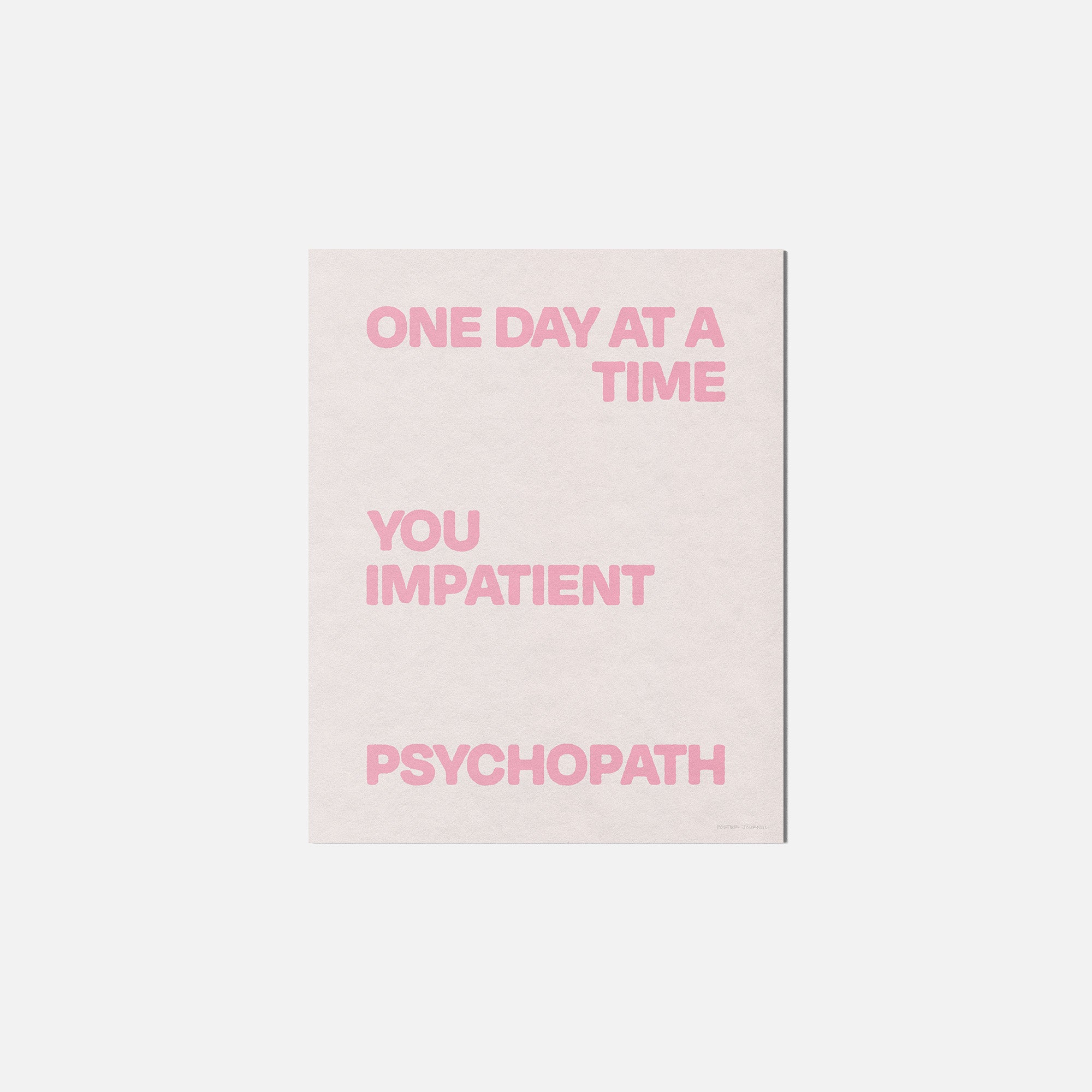 PSYCHOPATH PRINT