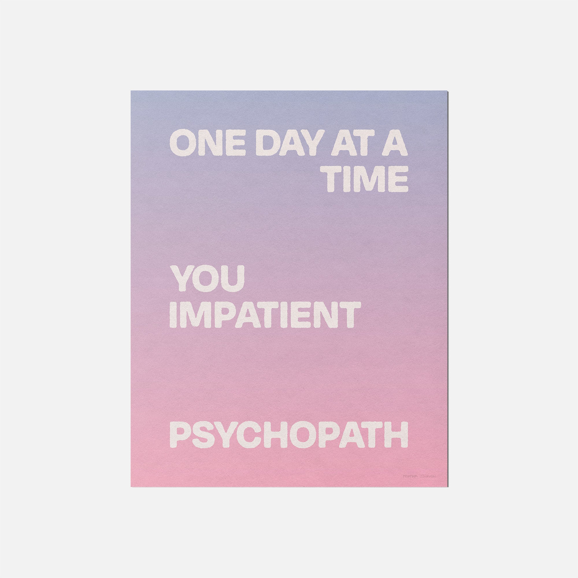 PSYCHOPATH PRINT