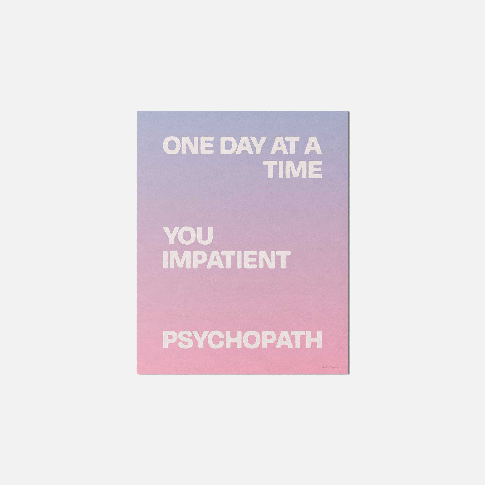 PSYCHOPATH PRINT