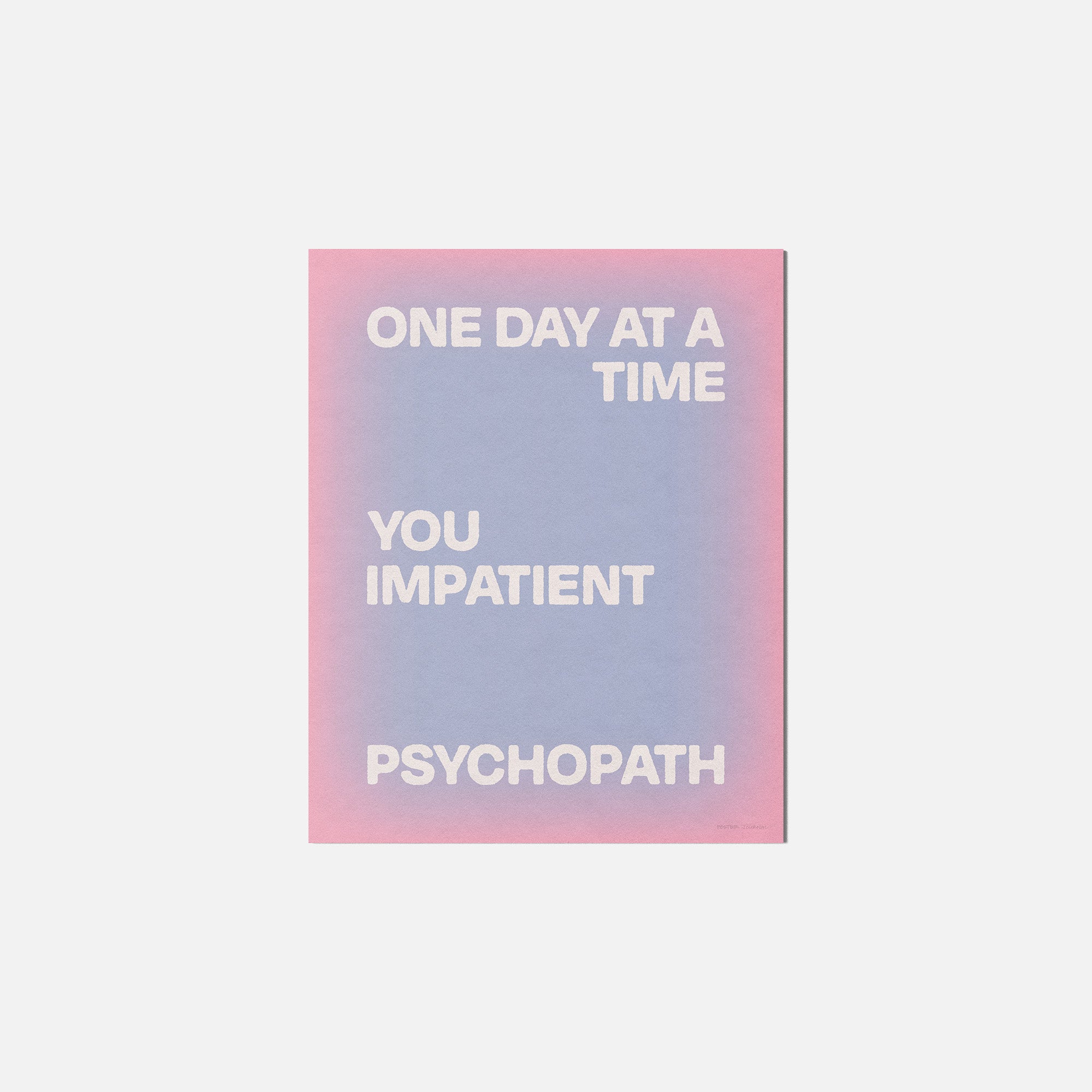 PSYCHOPATH PRINT