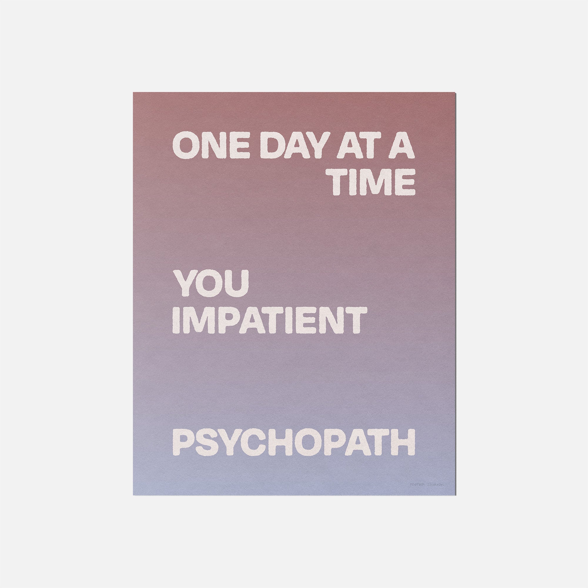 PSYCHOPATH PRINT