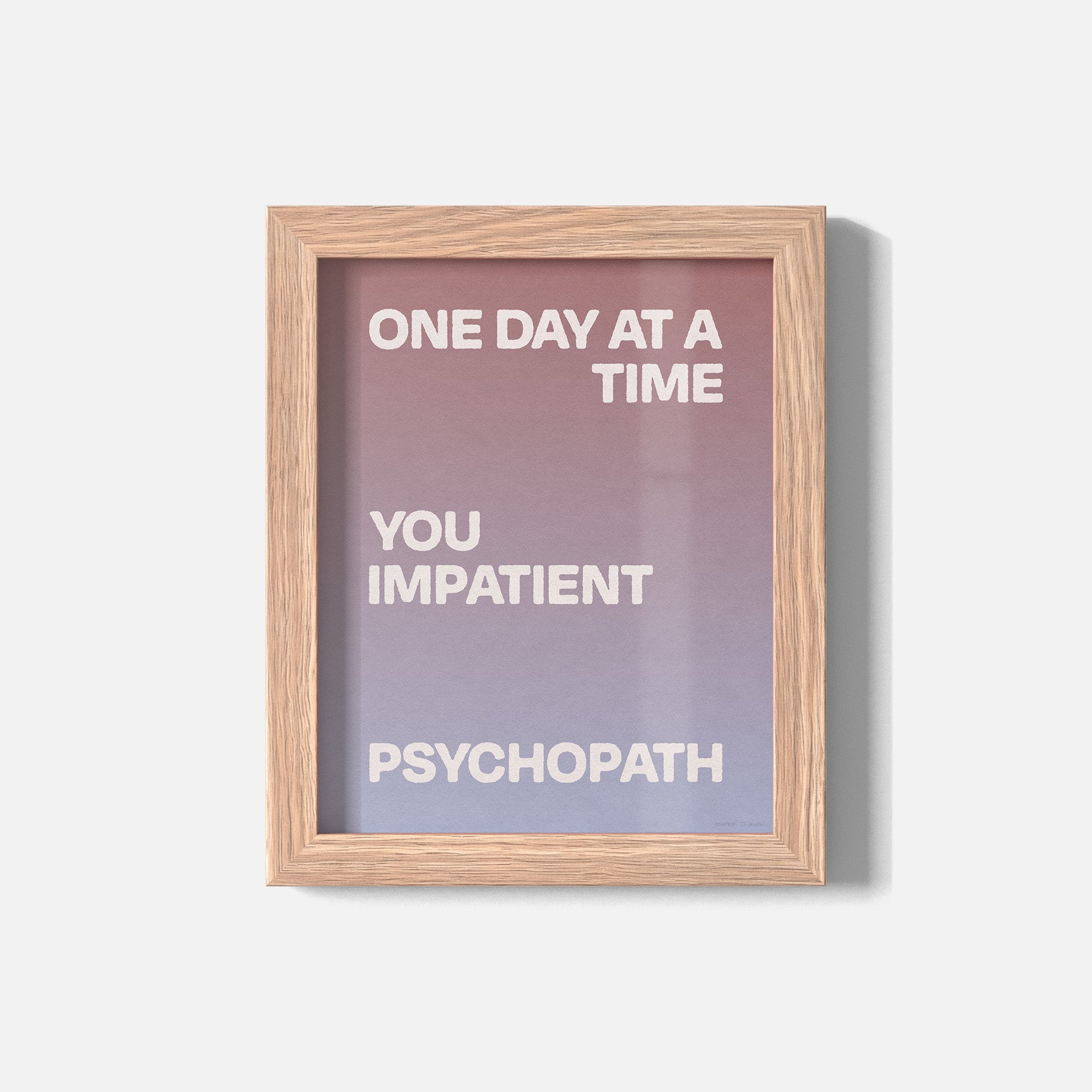 PSYCHOPATH PRINT