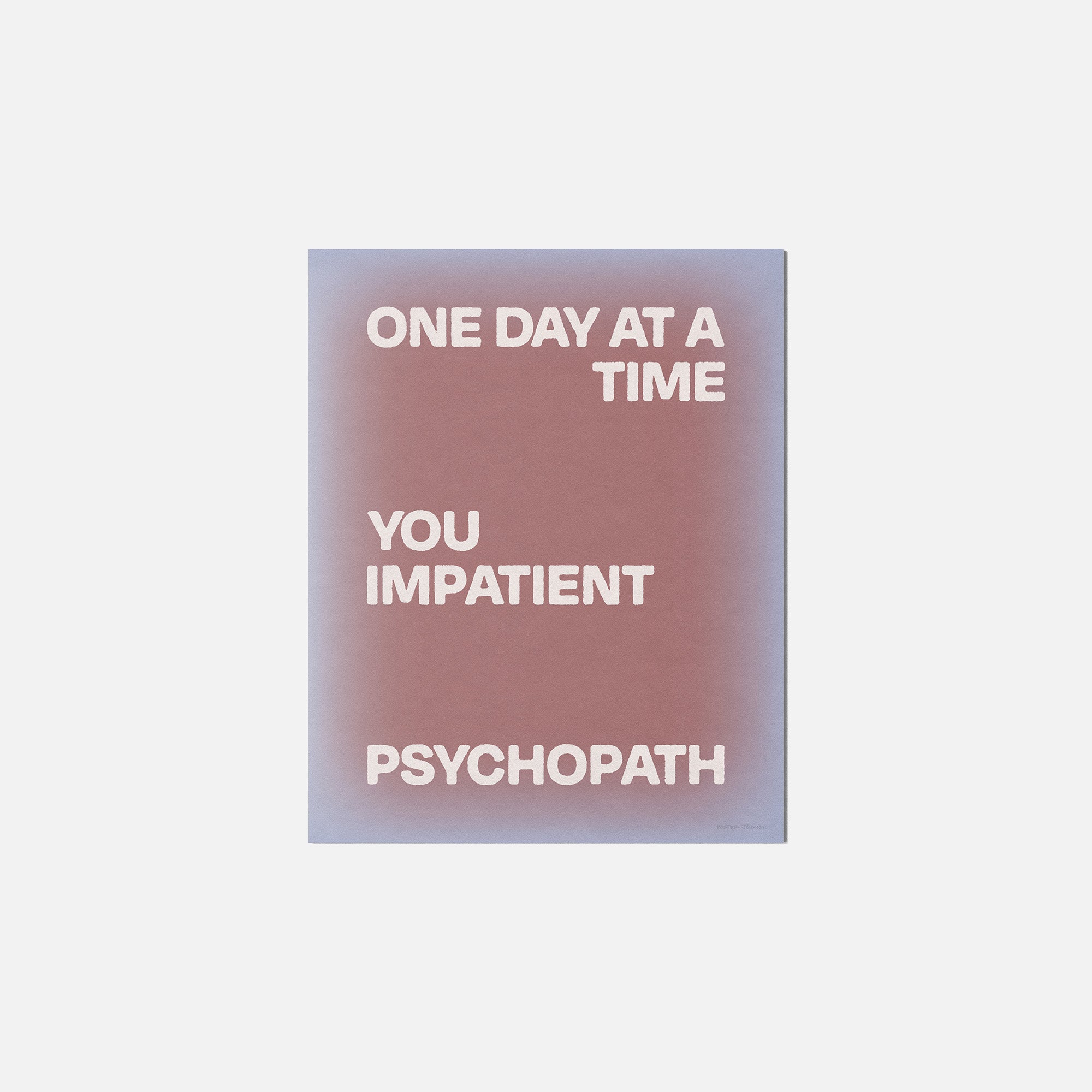 PSYCHOPATH PRINT