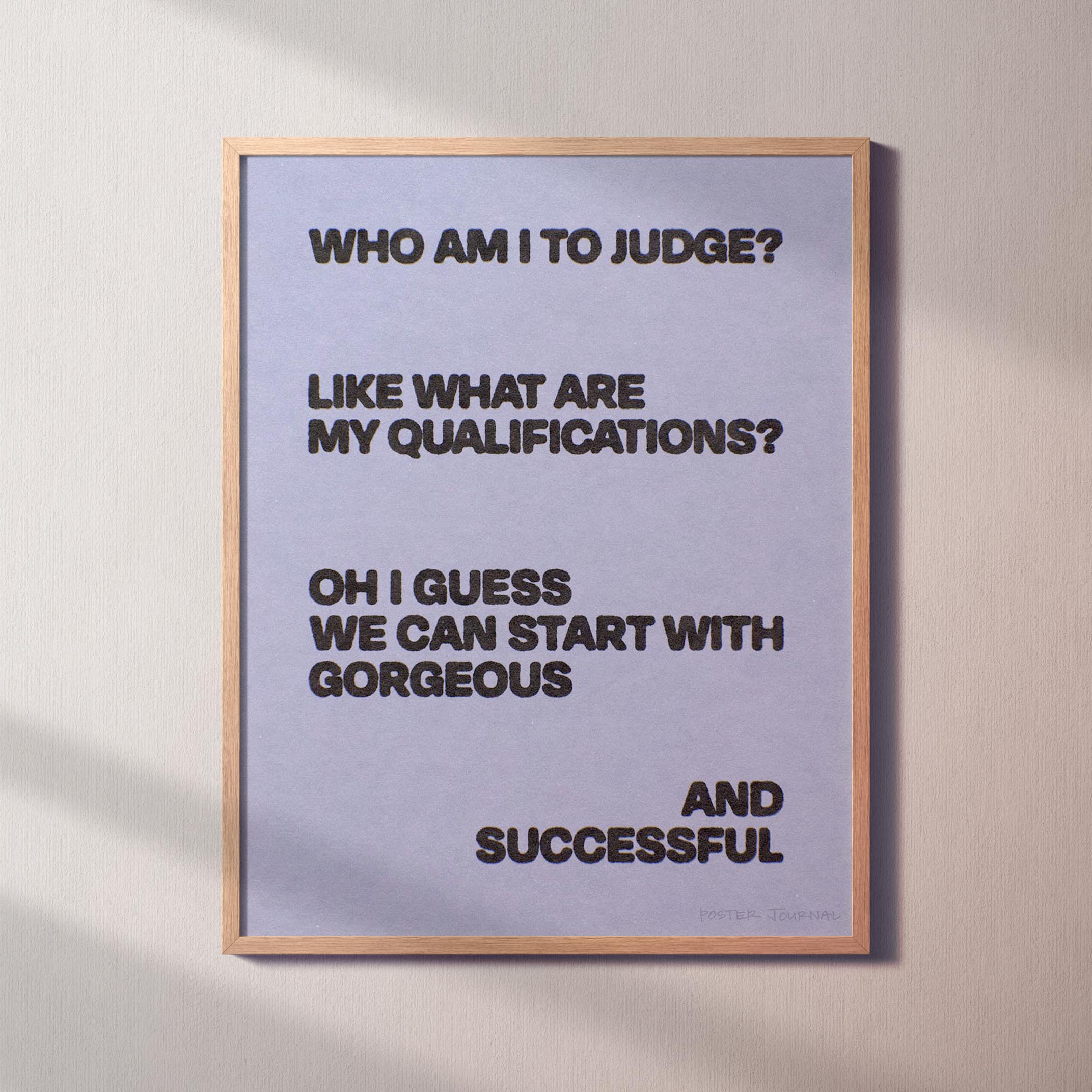 QUALIFICATIONS PRINT