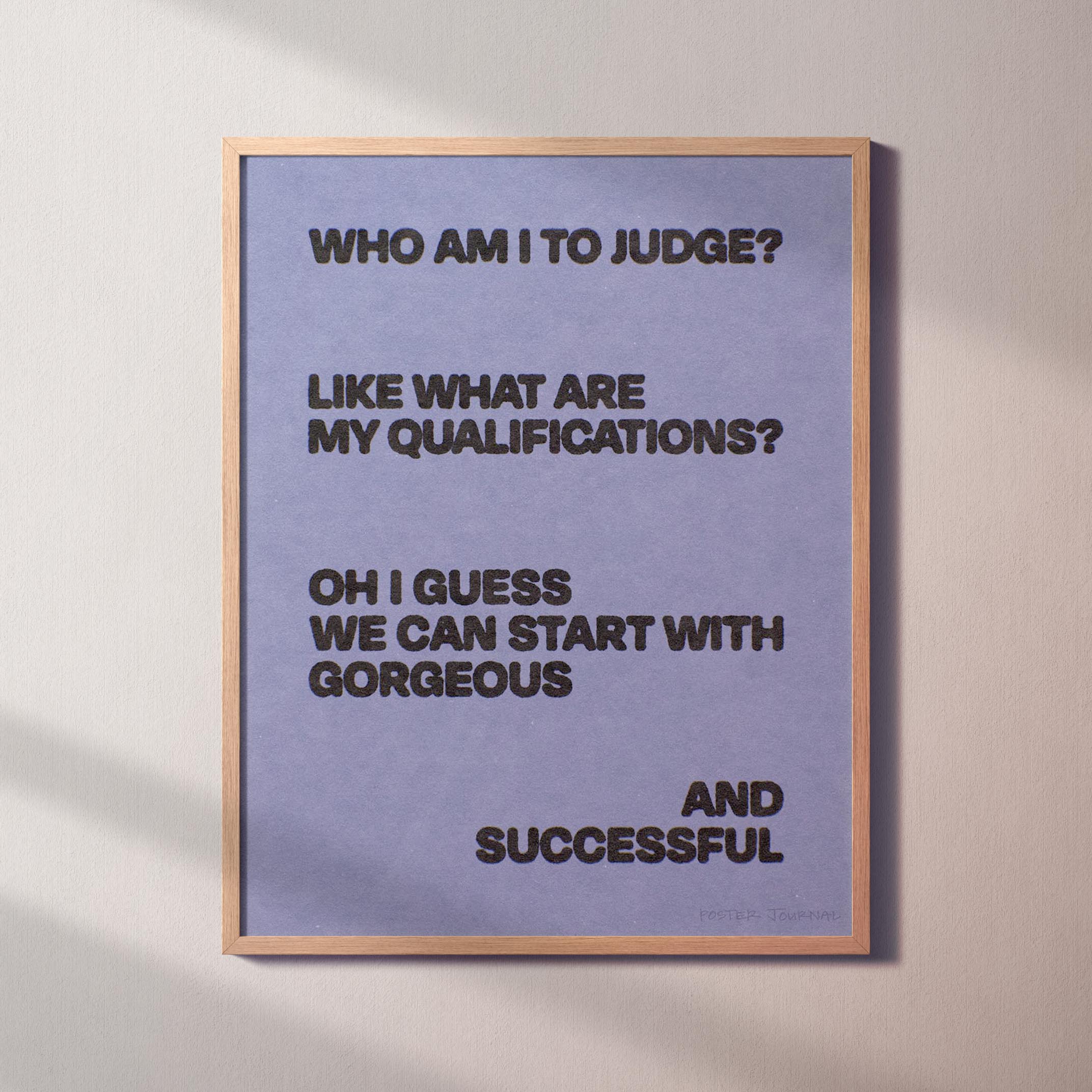 QUALIFICATIONS PRINT