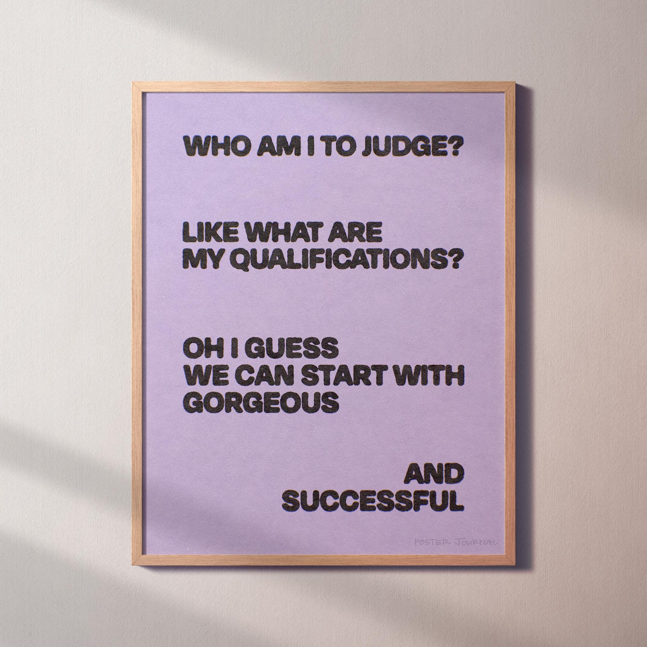 QUALIFICATIONS PRINT