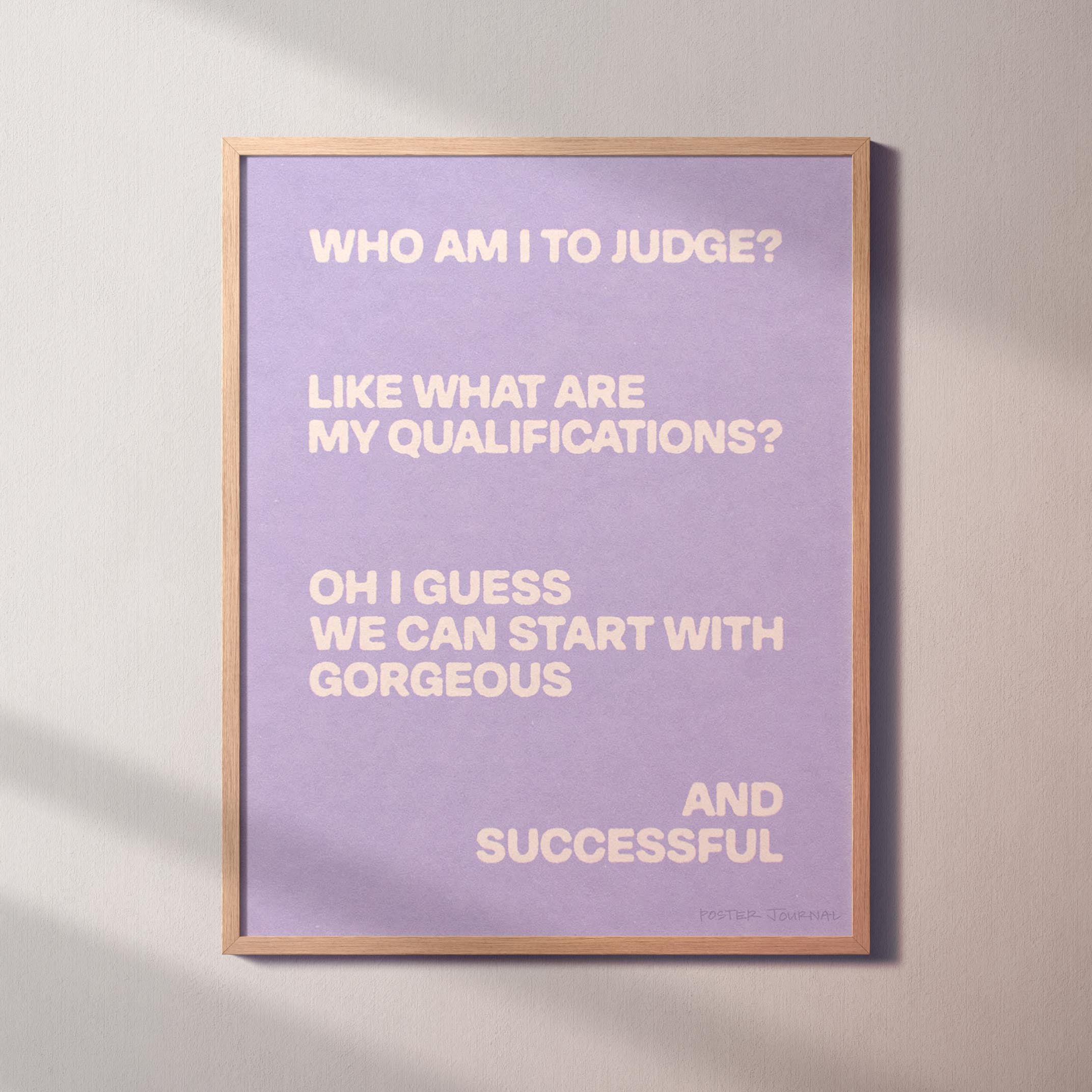 QUALIFICATIONS PRINT