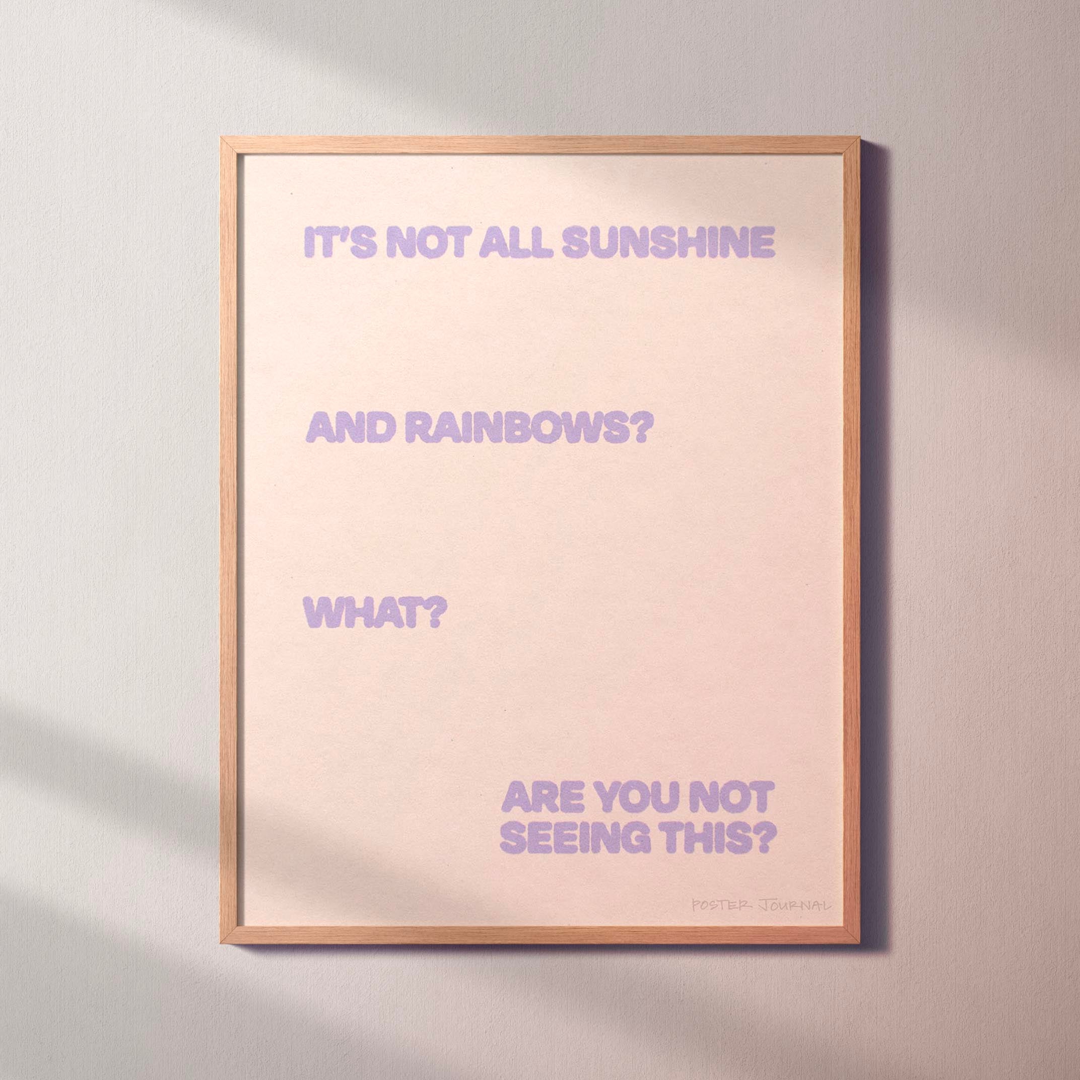 RAINBOWS PRINT