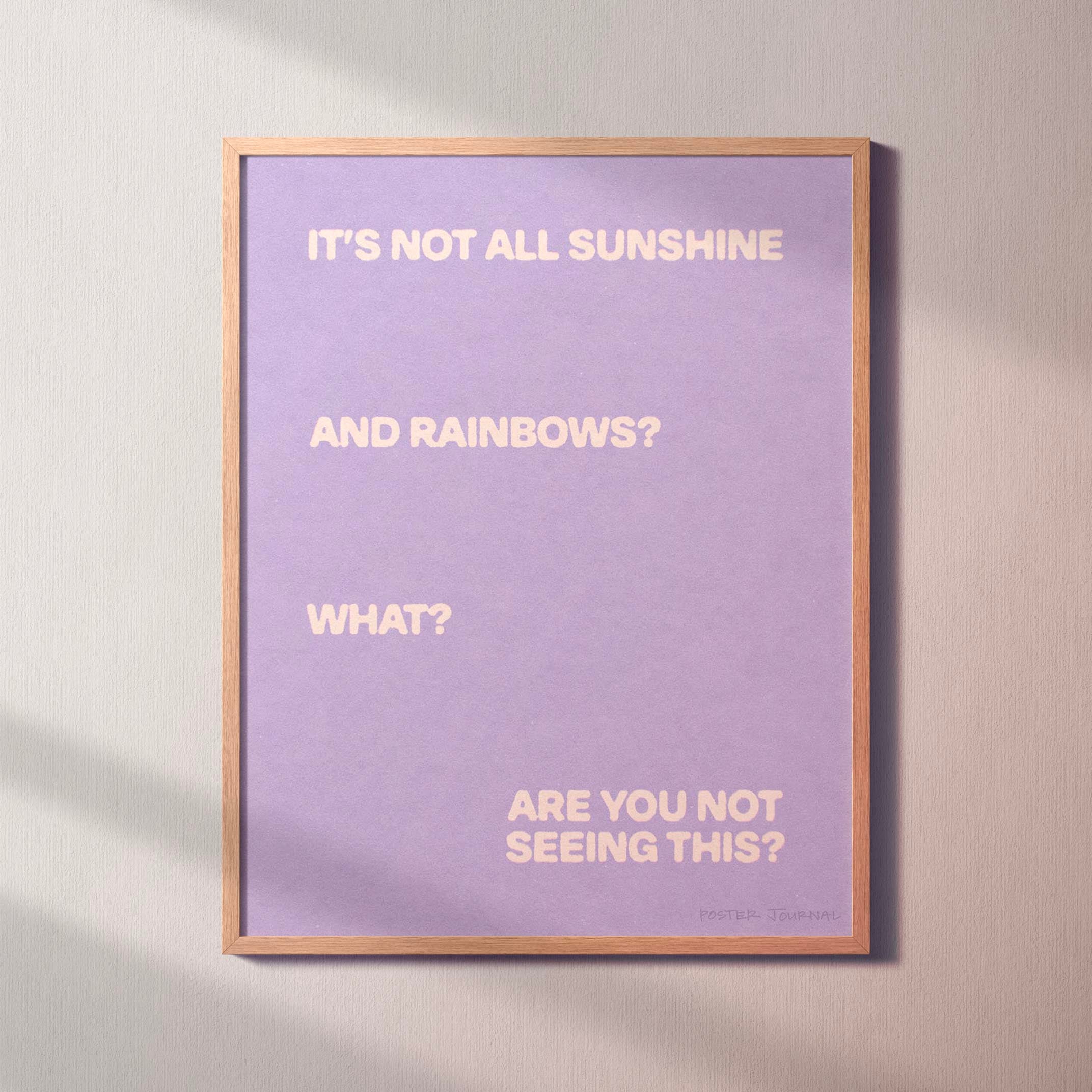 RAINBOWS PRINT
