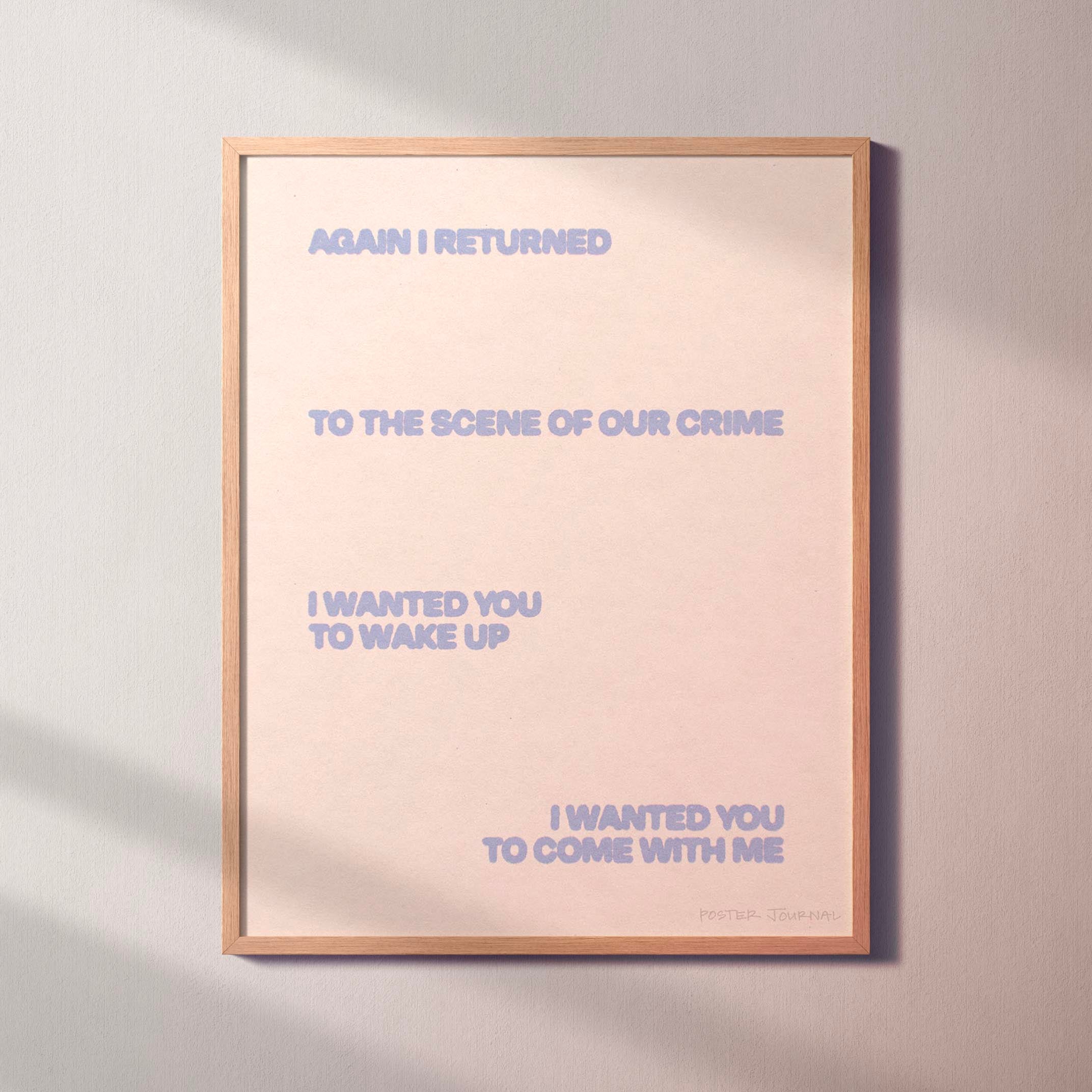 RETURNED PRINT