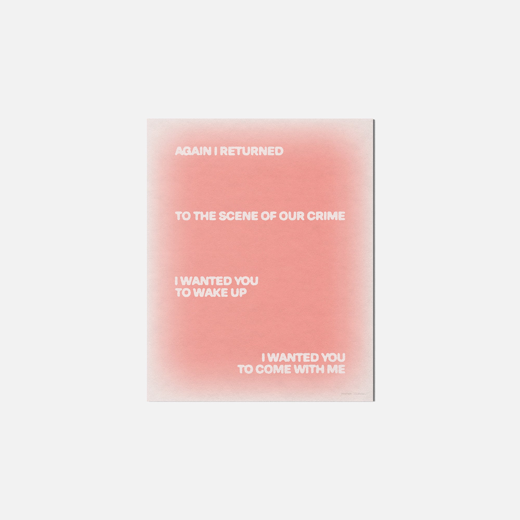 RETURNED PRINT