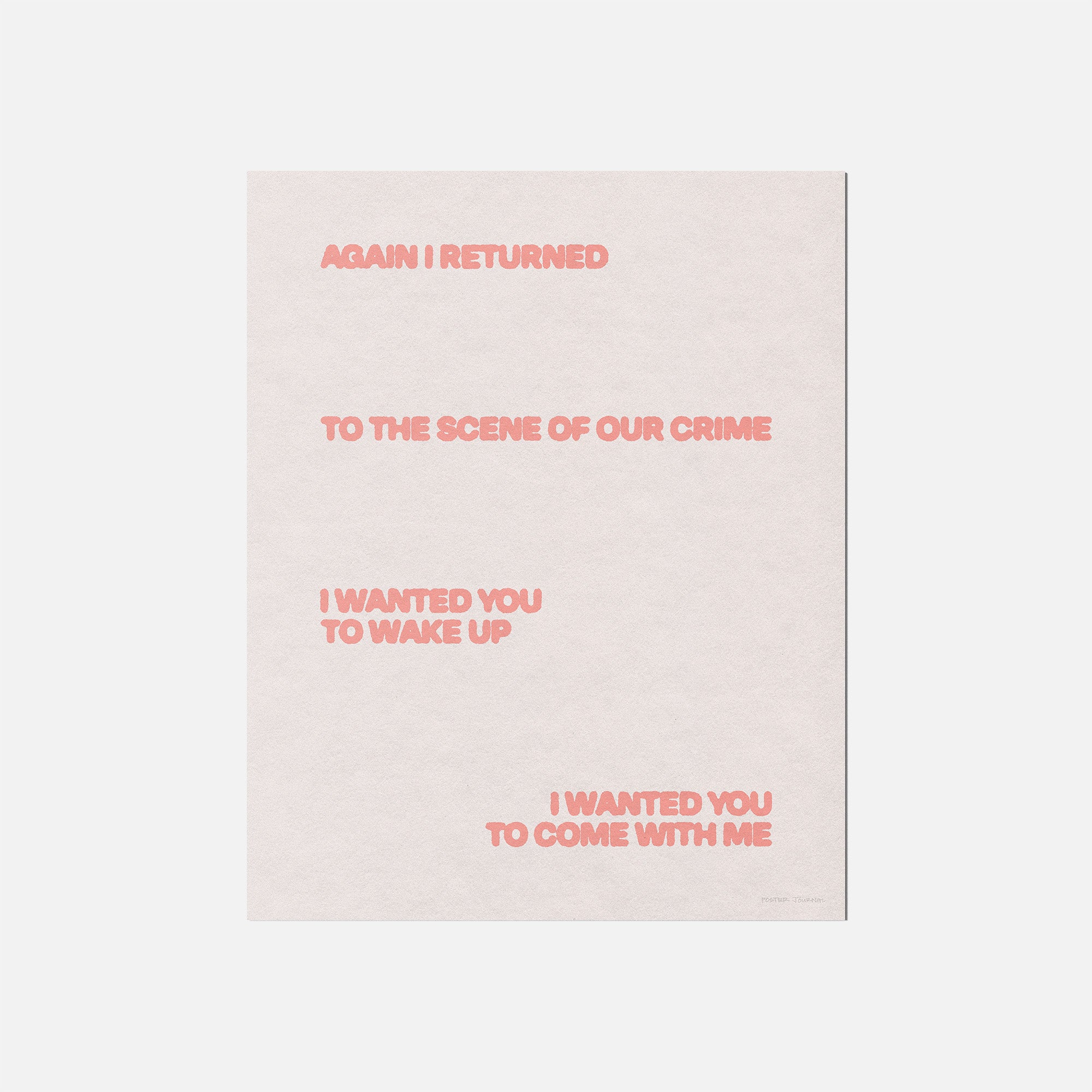 RETURNED PRINT