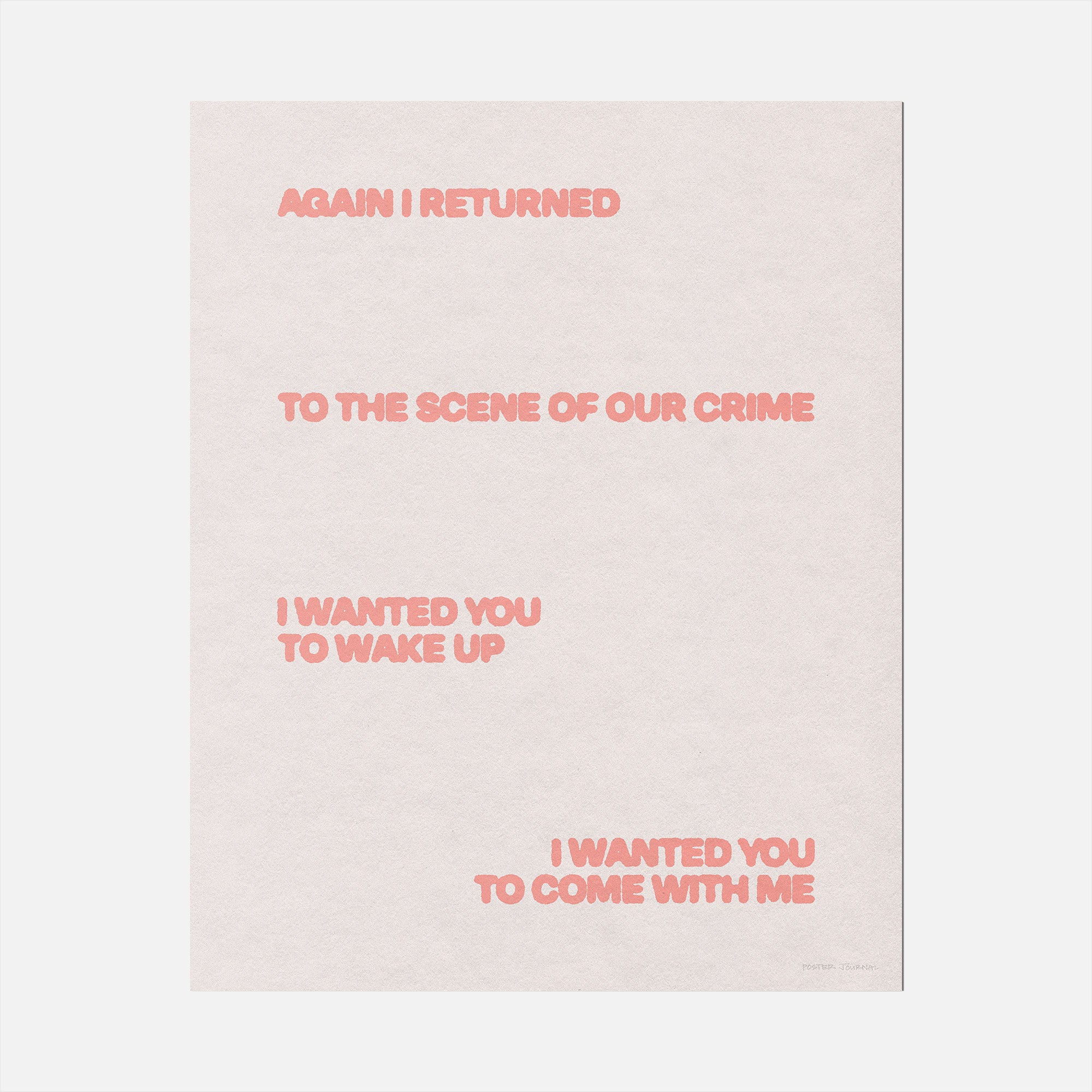 RETURNED PRINT