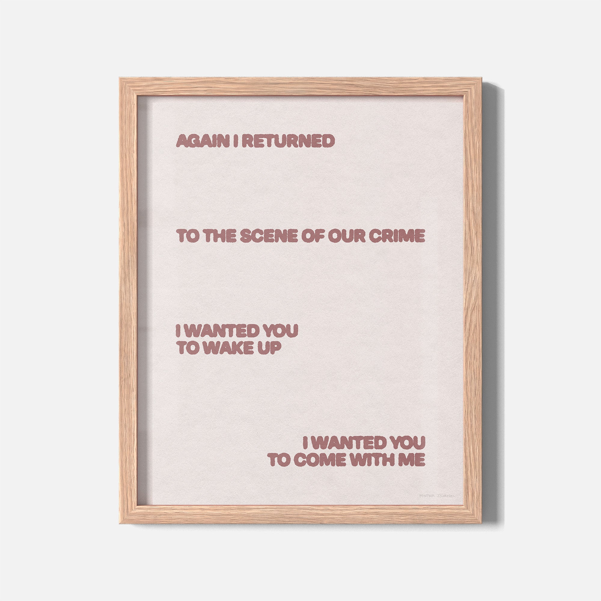 RETURNED PRINT