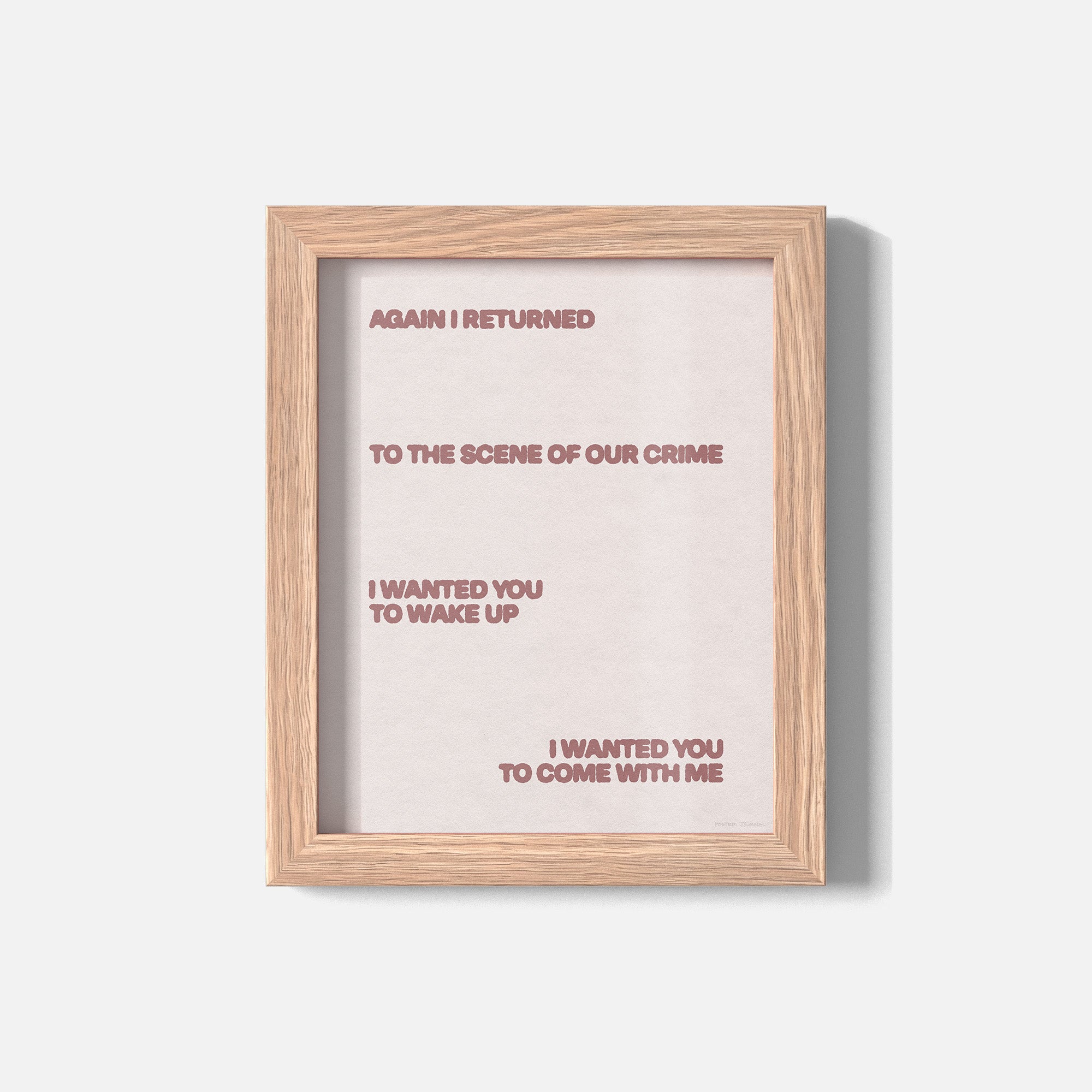 RETURNED PRINT