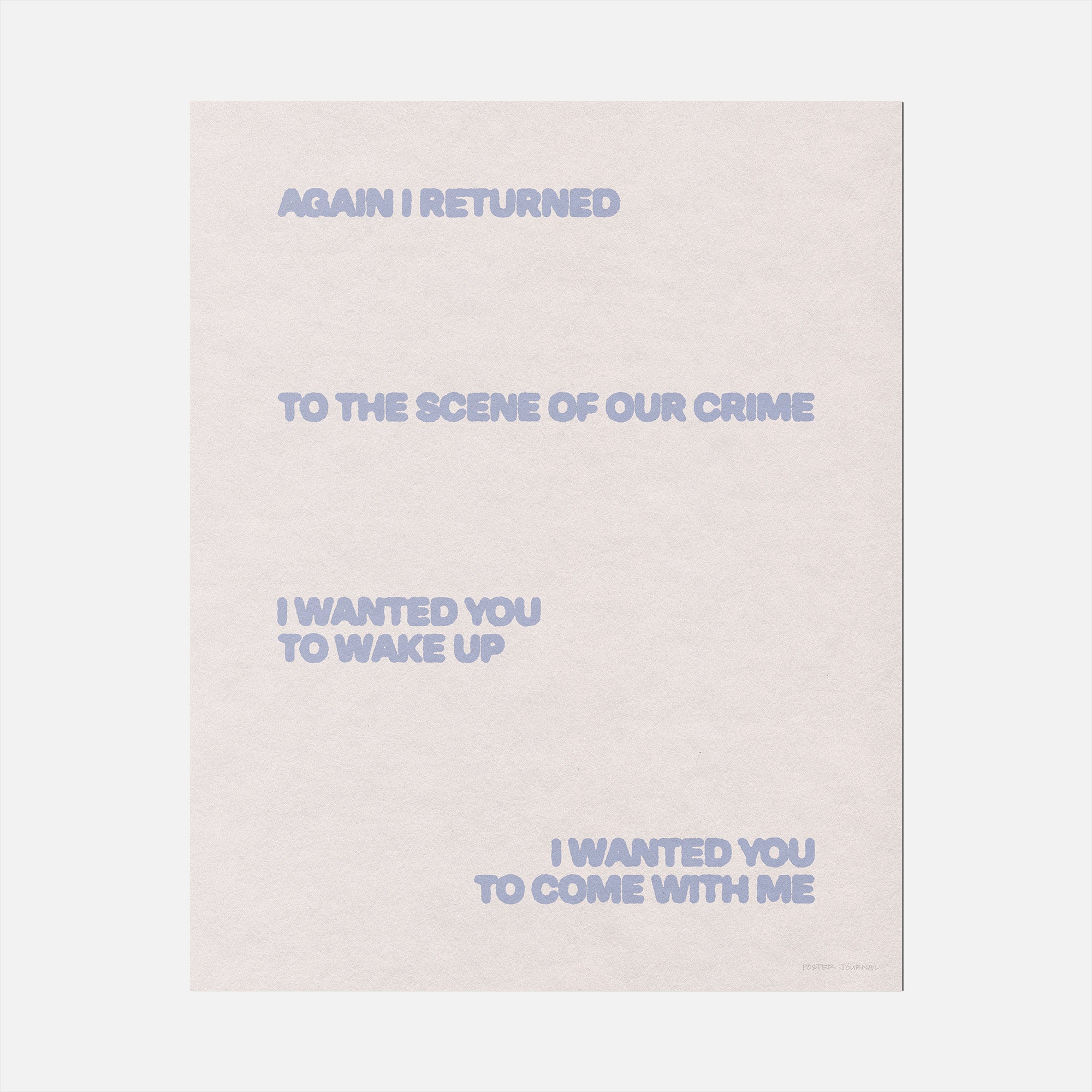 RETURNED PRINT