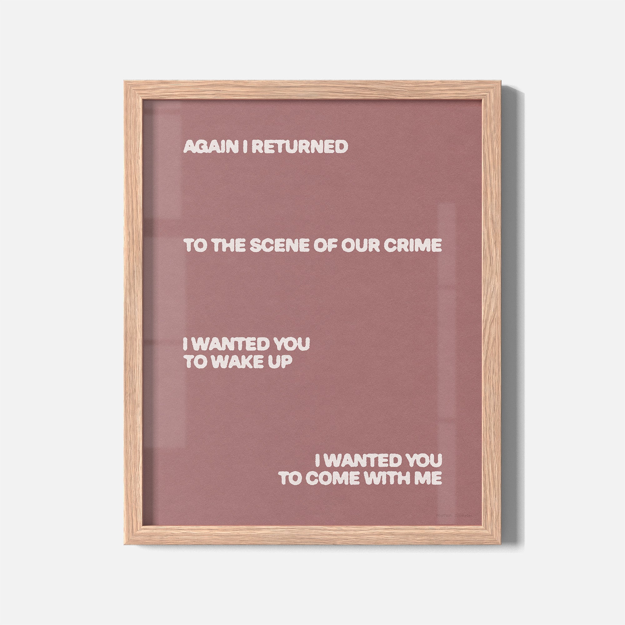 RETURNED PRINT