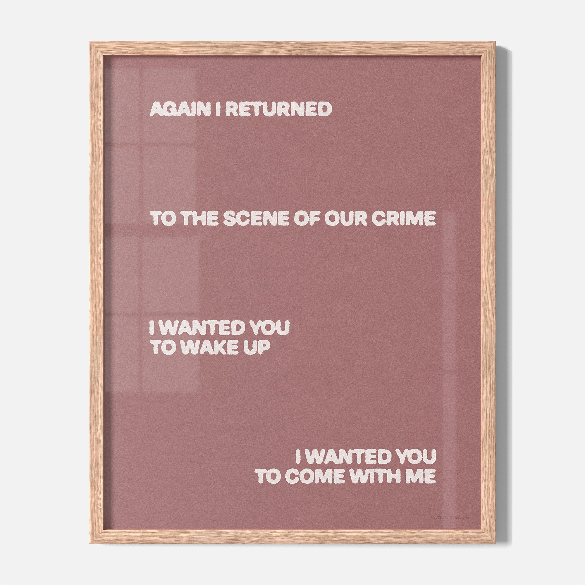 RETURNED PRINT