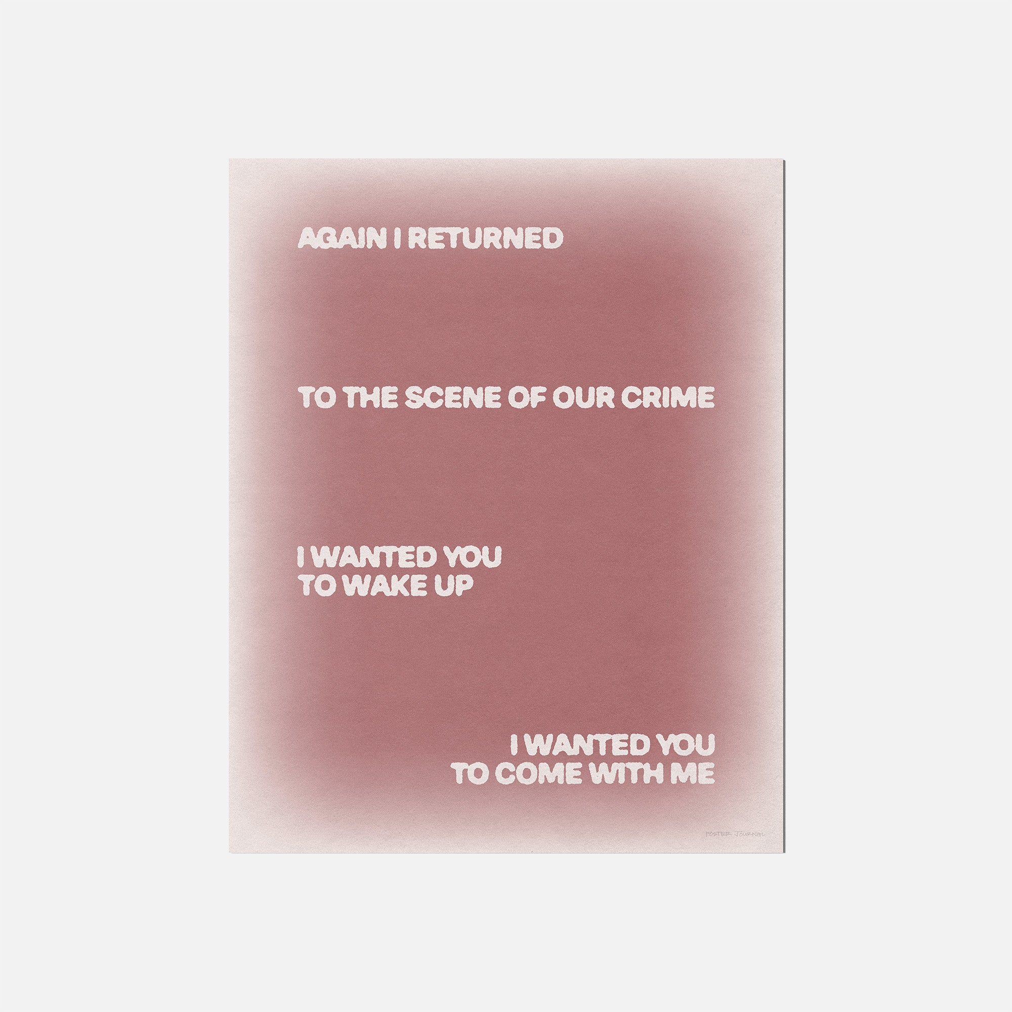 RETURNED PRINT