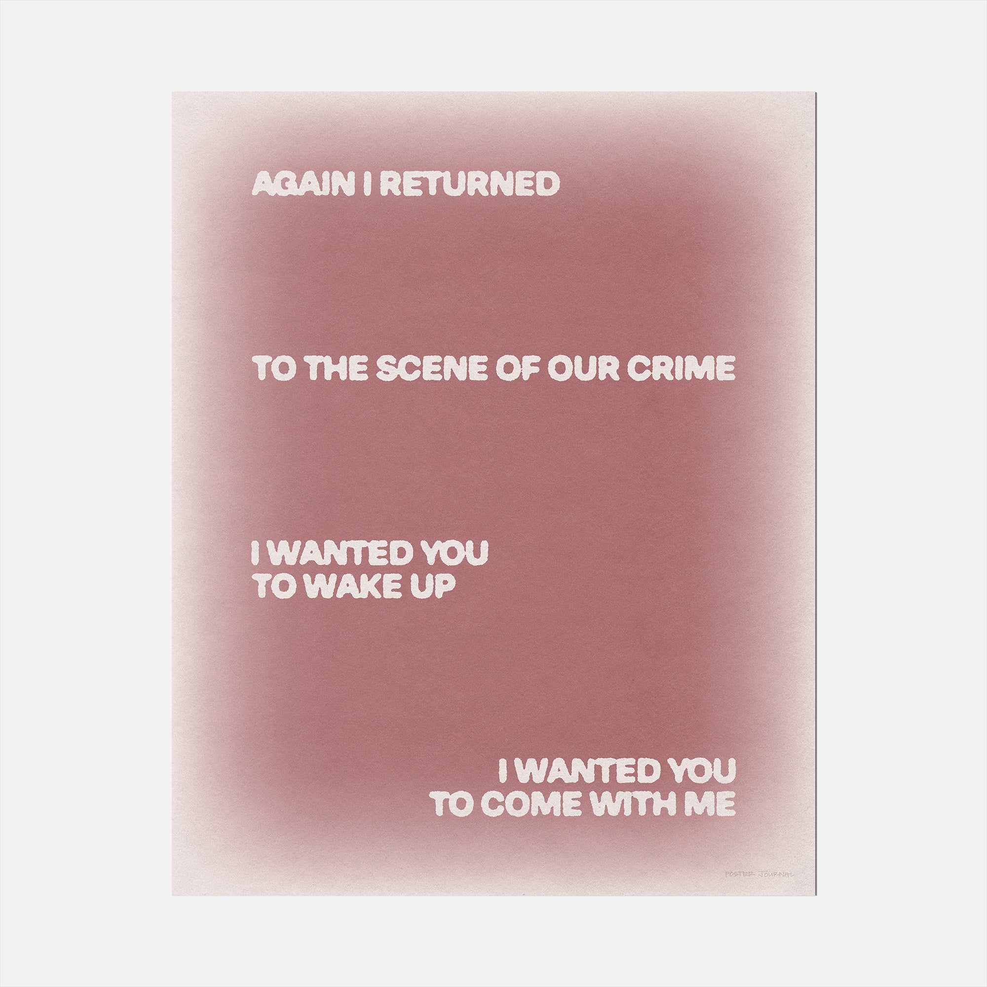 RETURNED PRINT