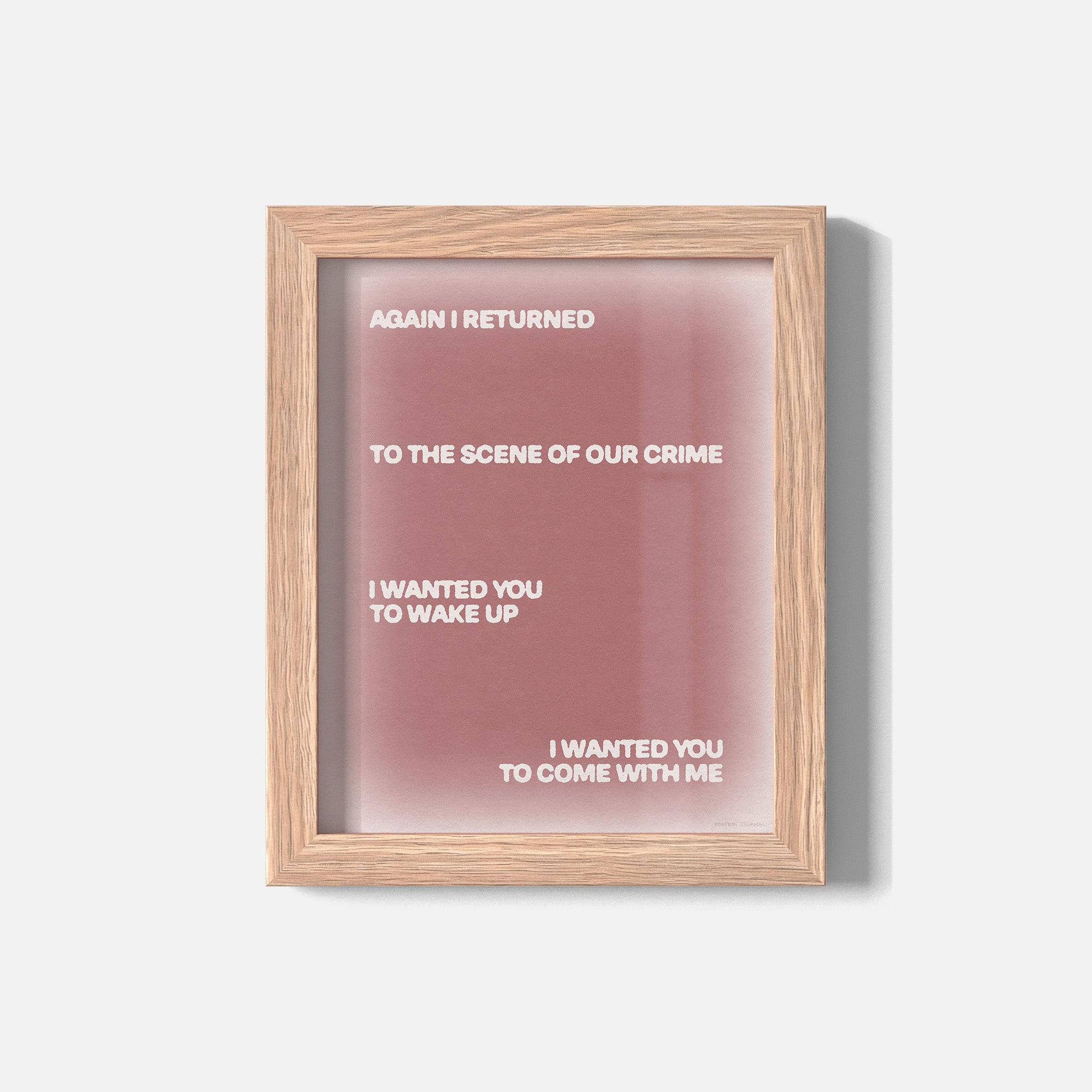 RETURNED PRINT