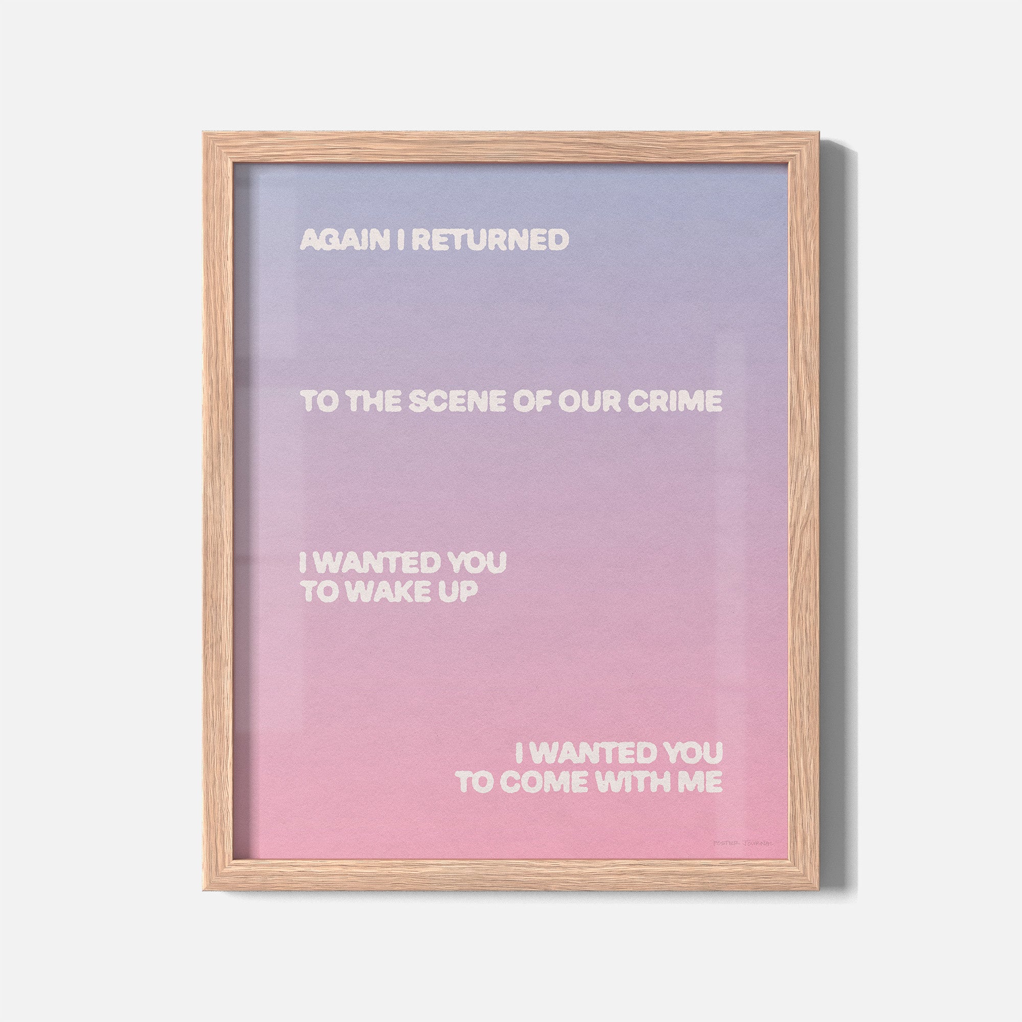 RETURNED PRINT
