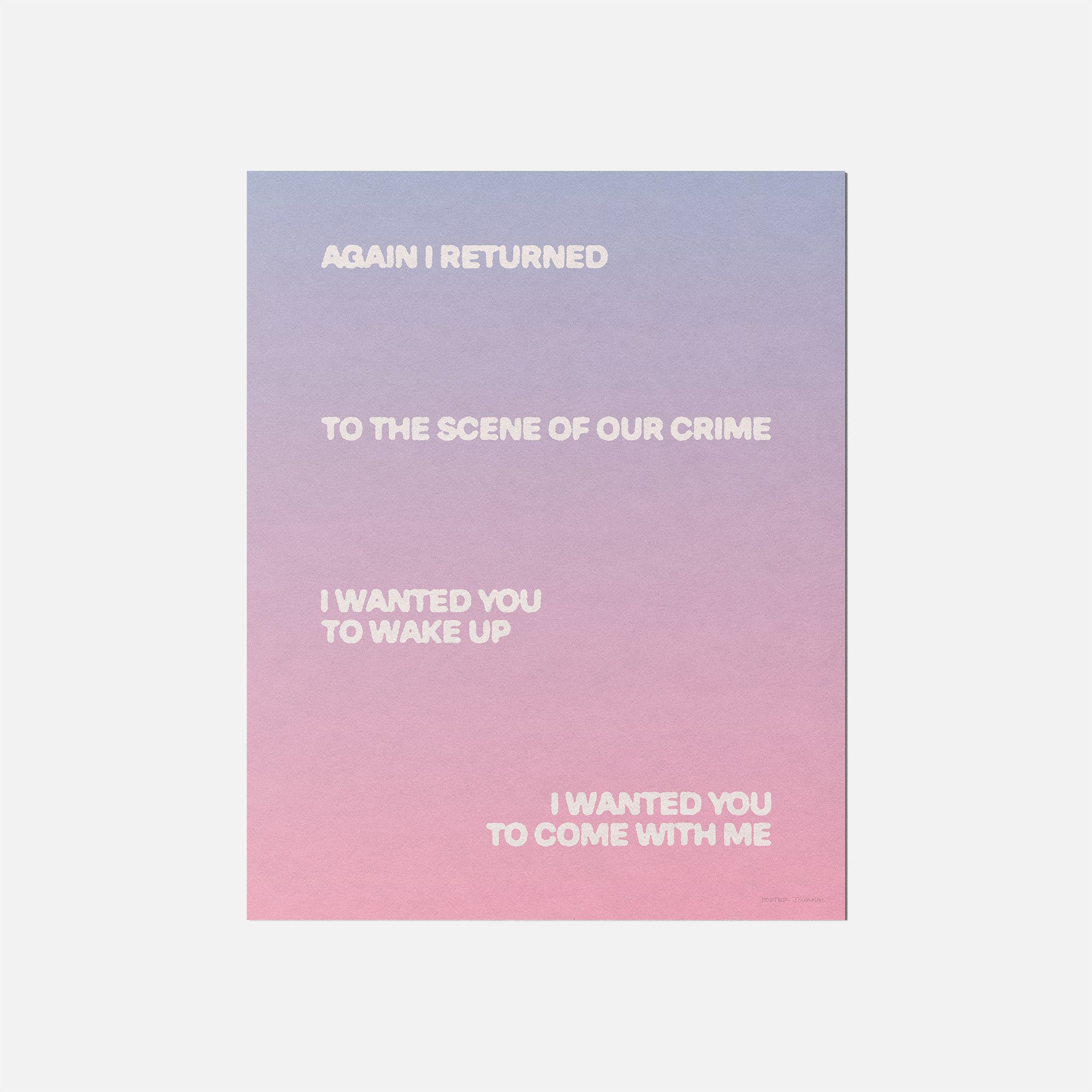 RETURNED PRINT