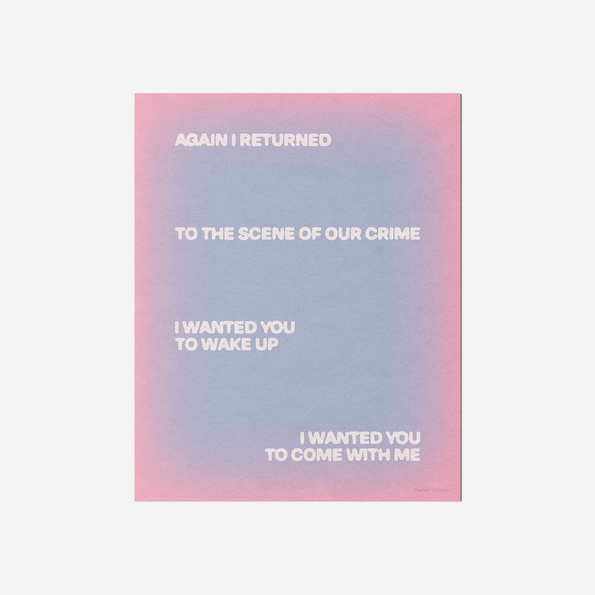 RETURNED PRINT