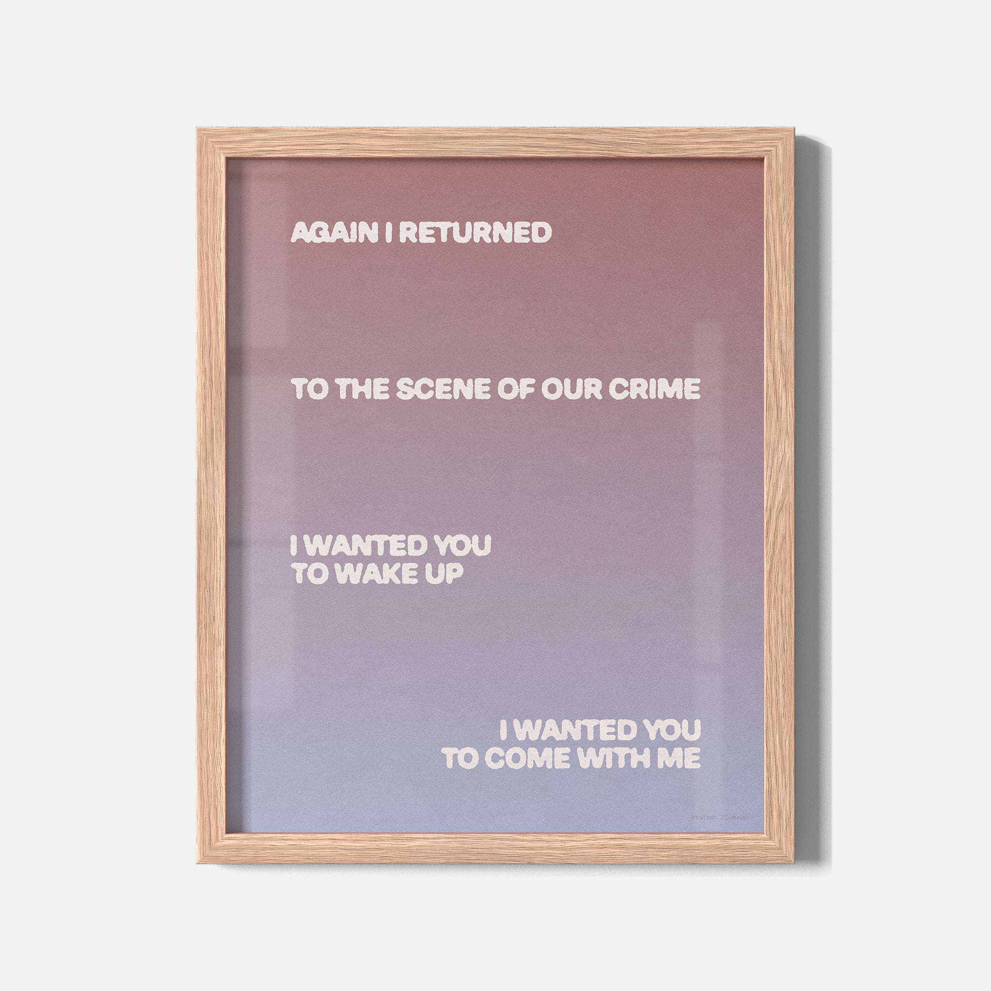 RETURNED PRINT
