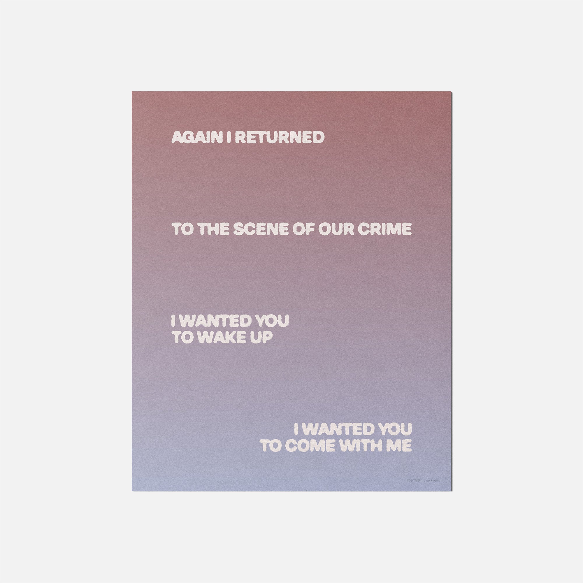 RETURNED PRINT