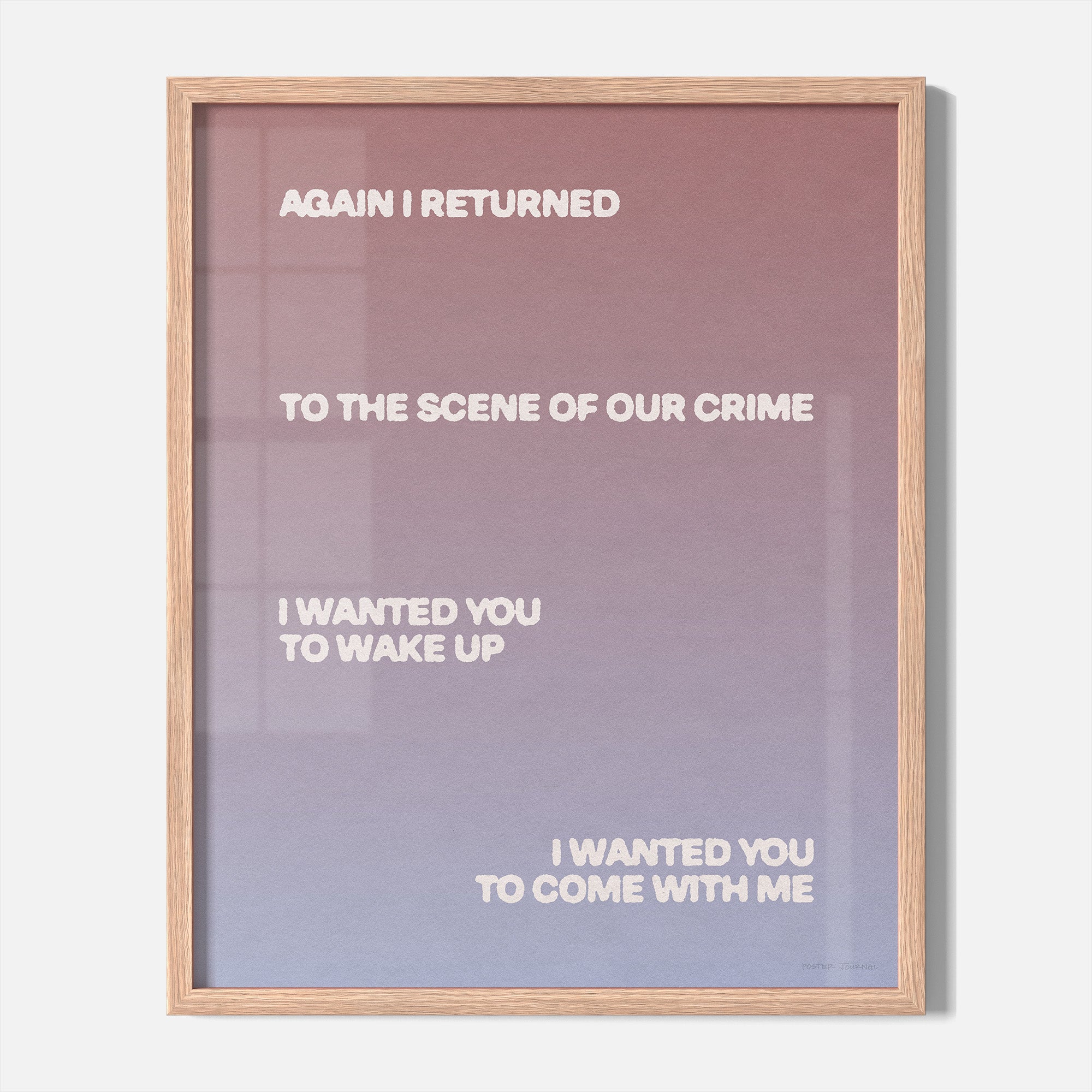RETURNED PRINT
