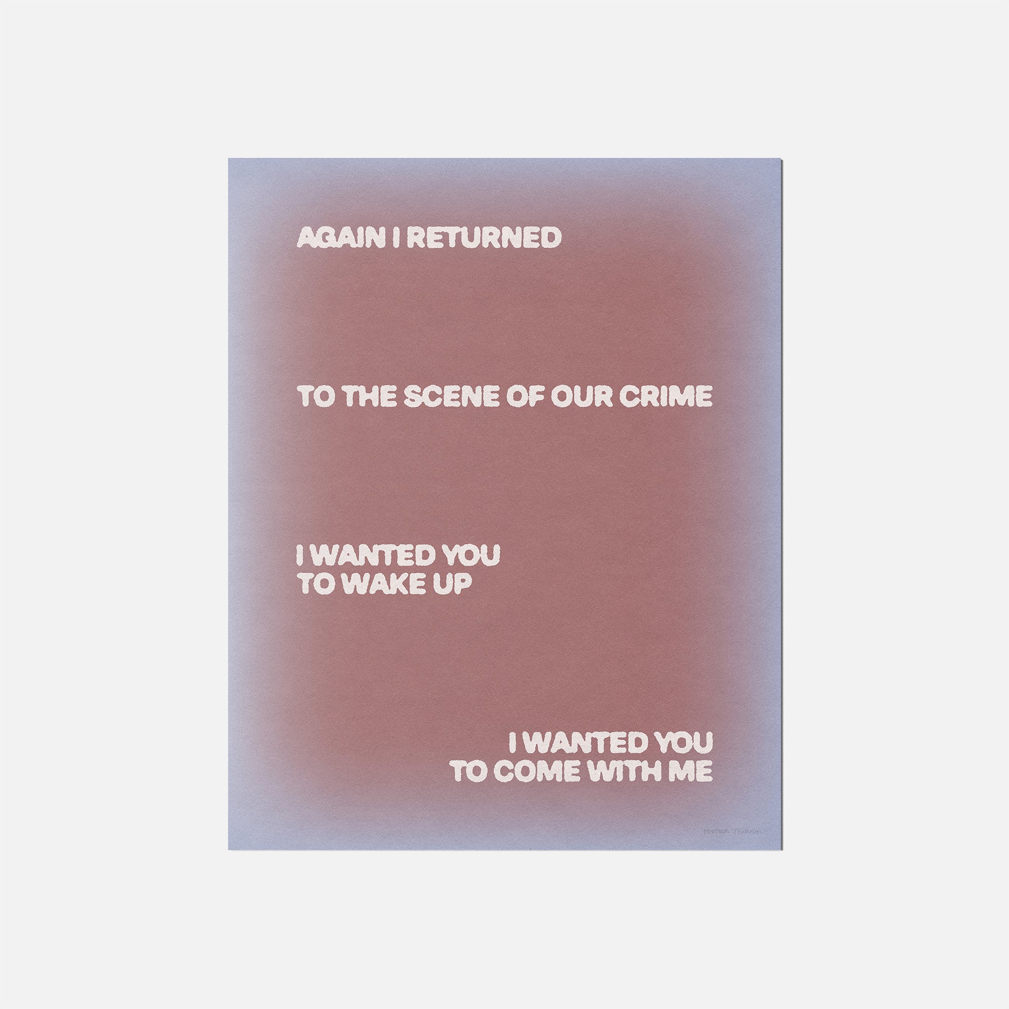 RETURNED PRINT