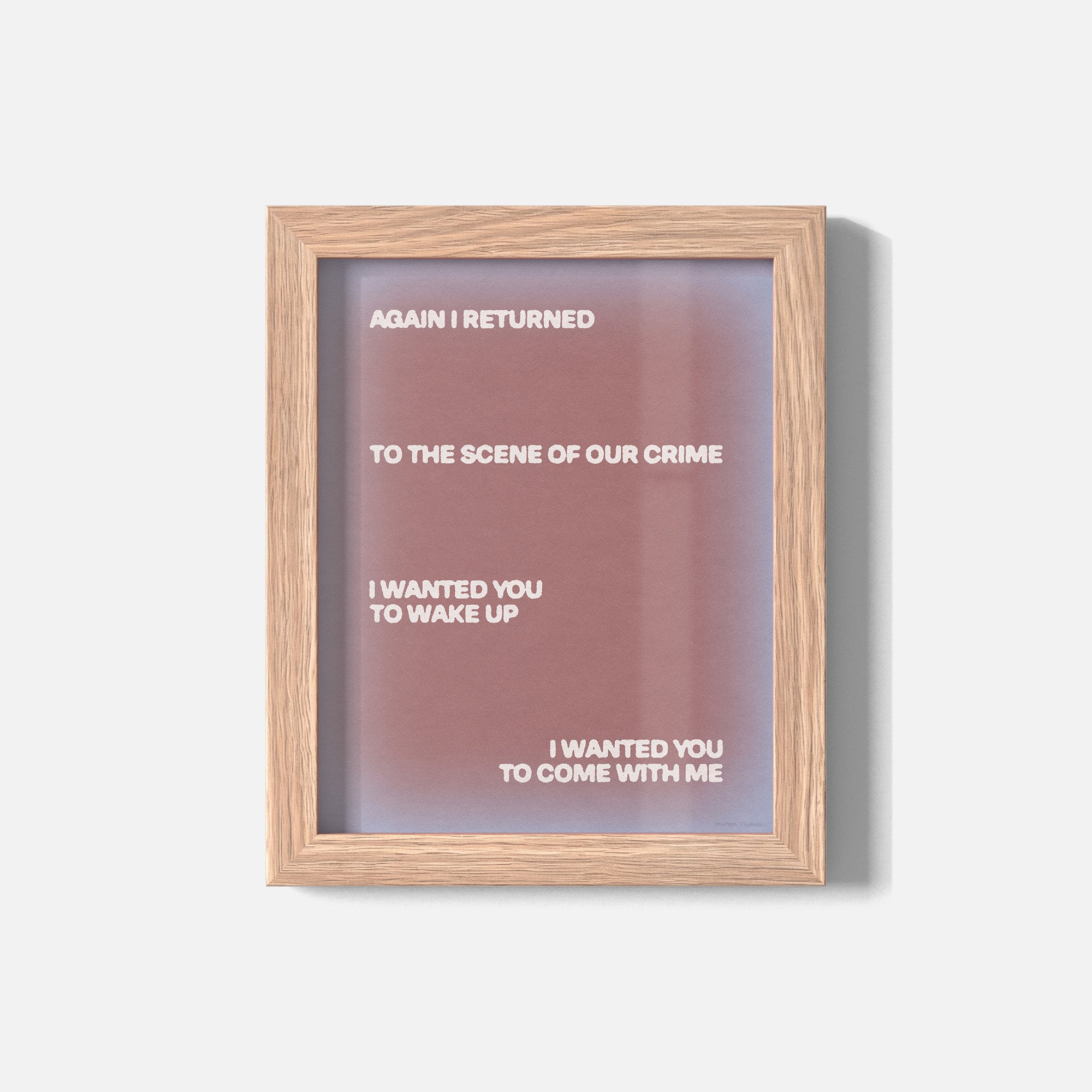 RETURNED PRINT