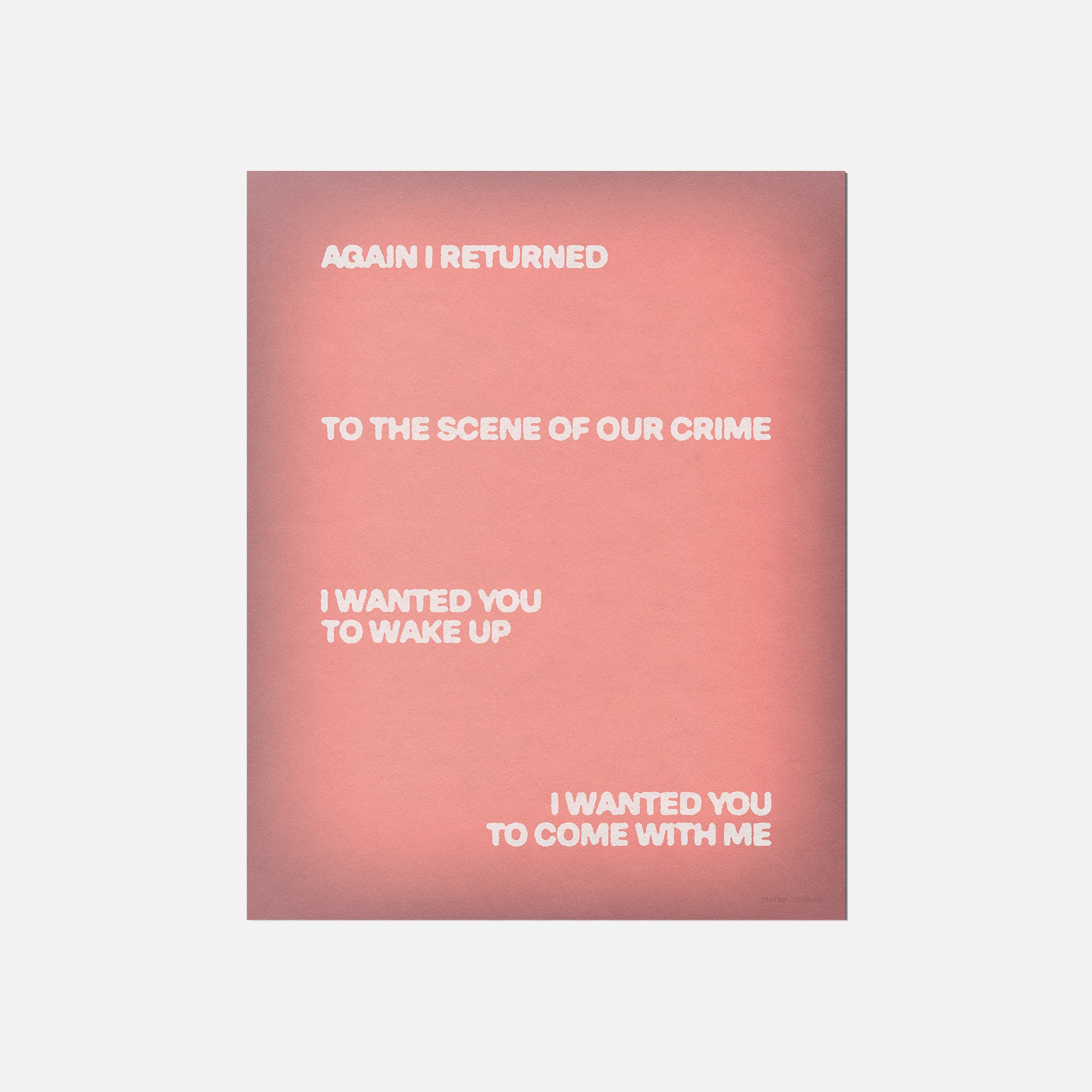 RETURNED PRINT