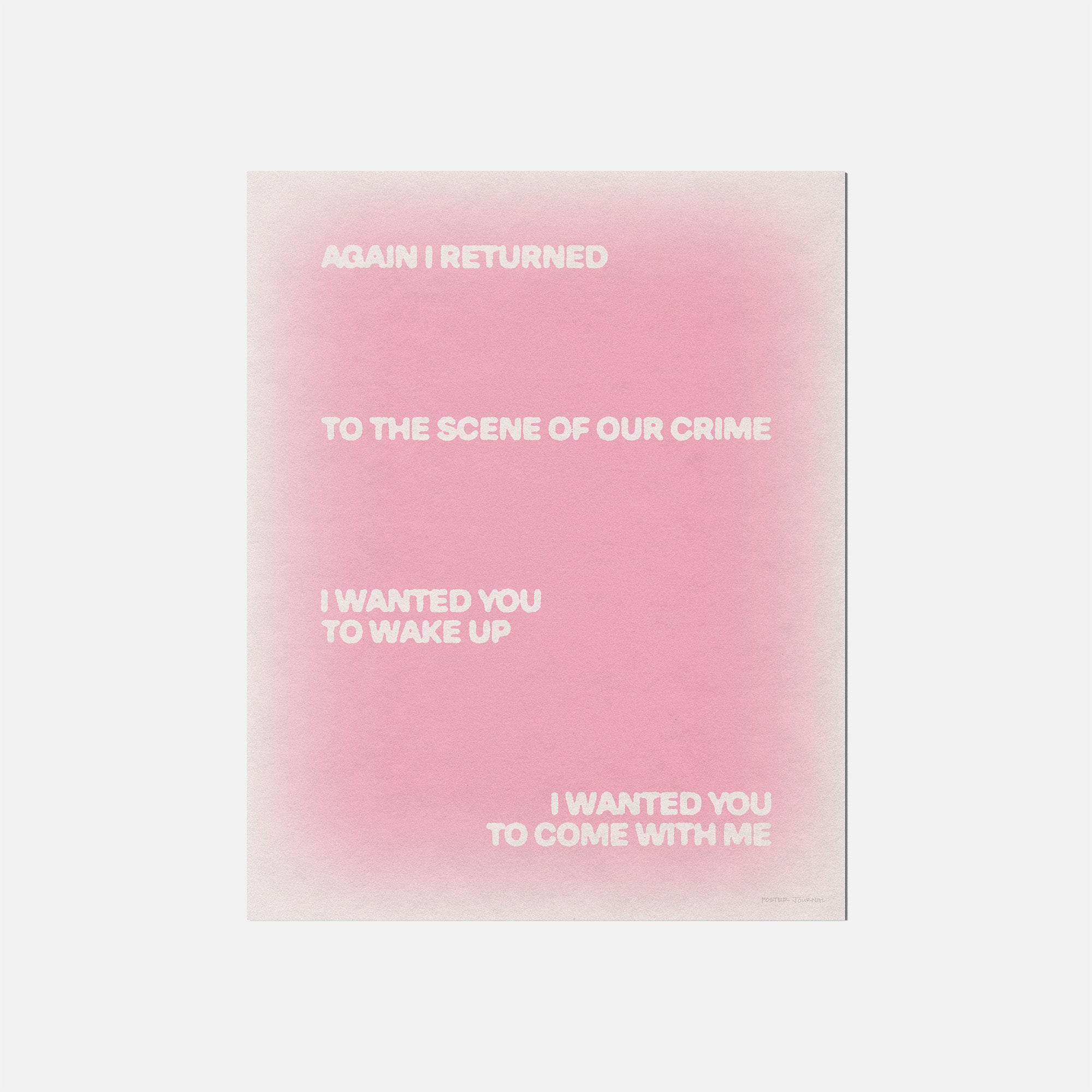 RETURNED PRINT