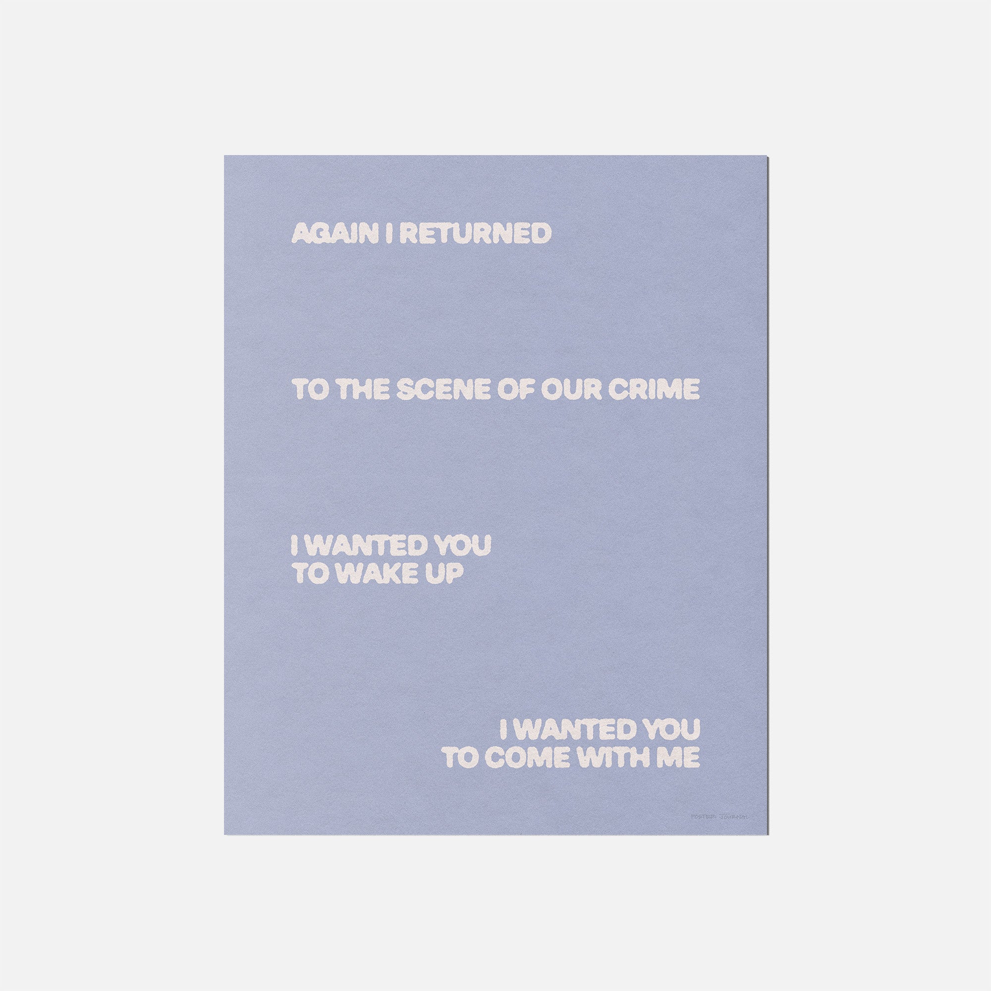 RETURNED PRINT