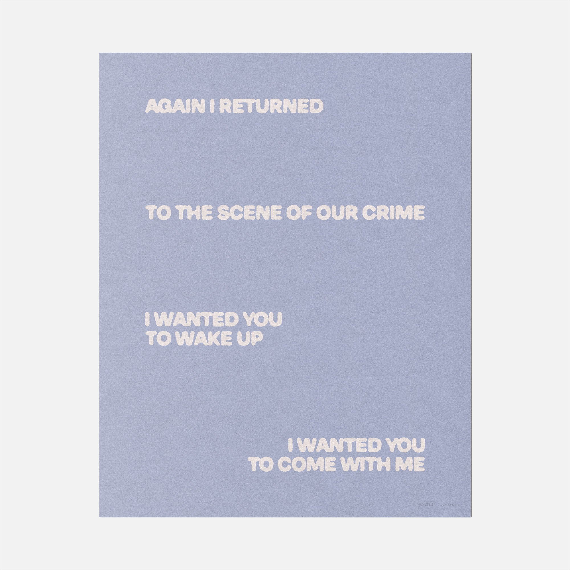 RETURNED PRINT