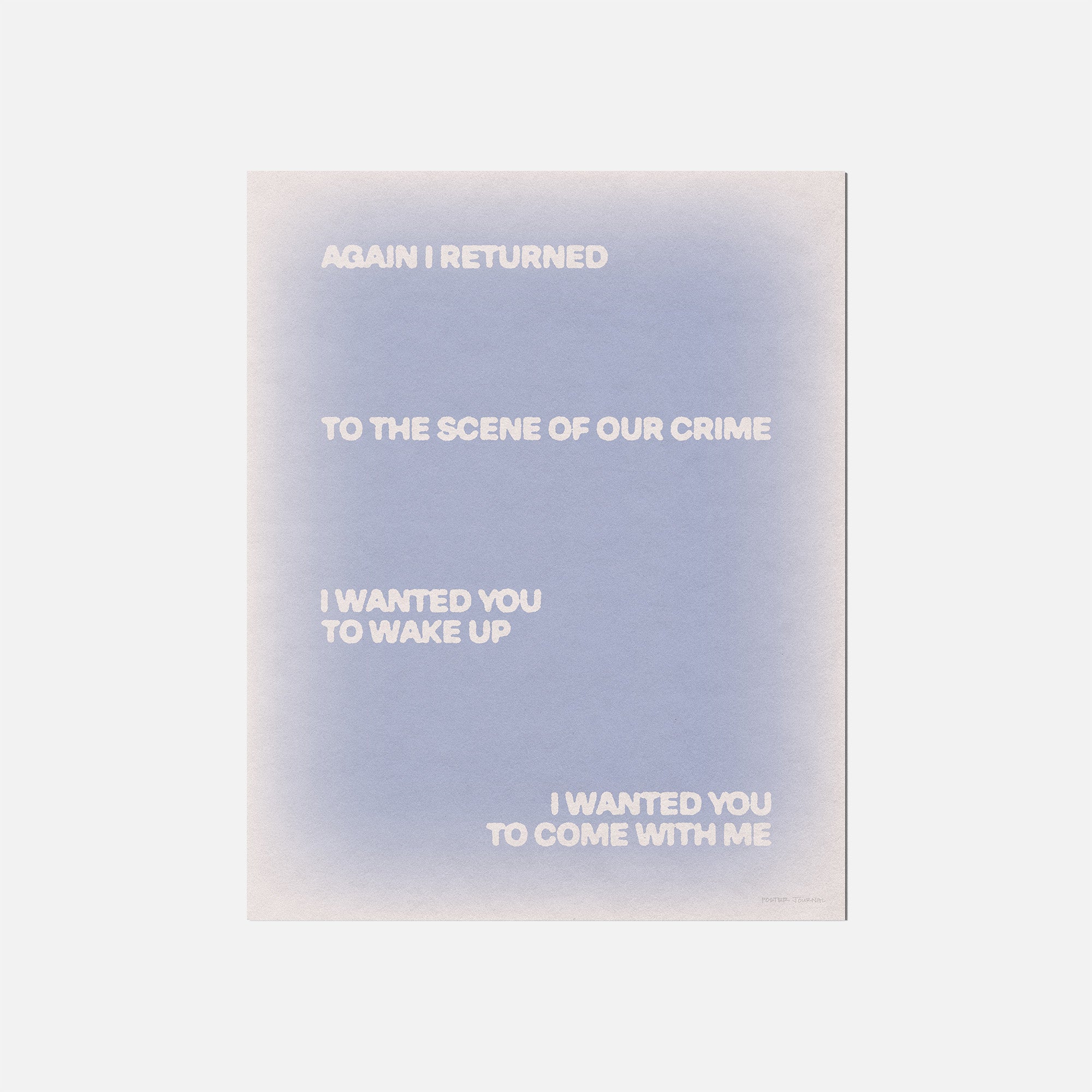 RETURNED PRINT