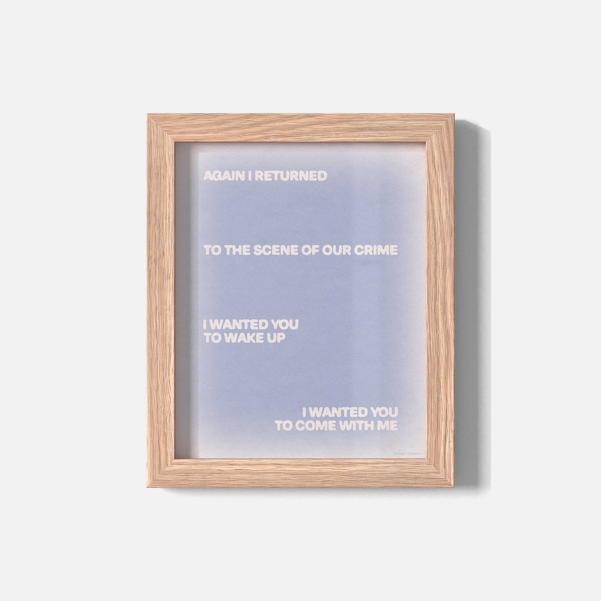 RETURNED PRINT
