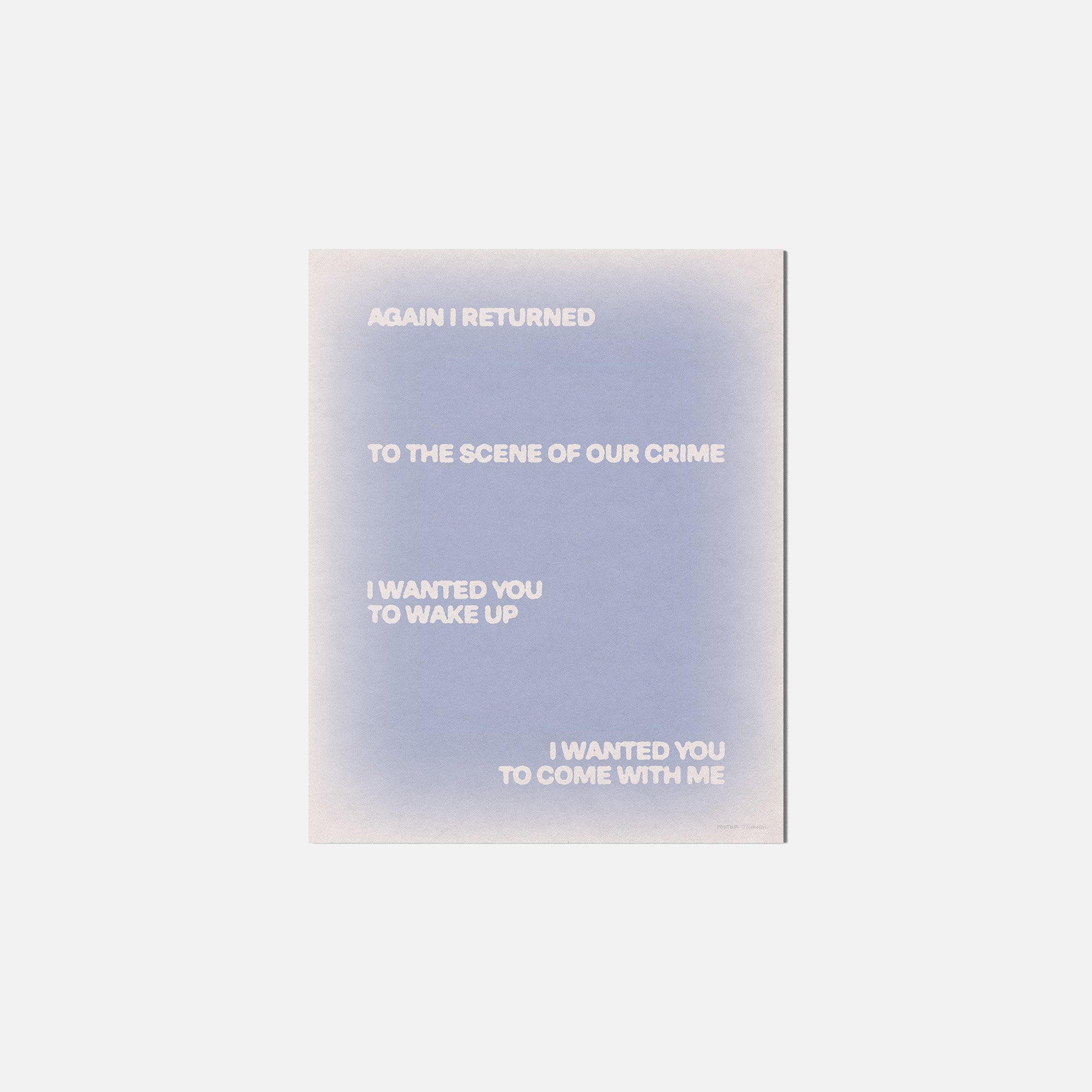 RETURNED PRINT