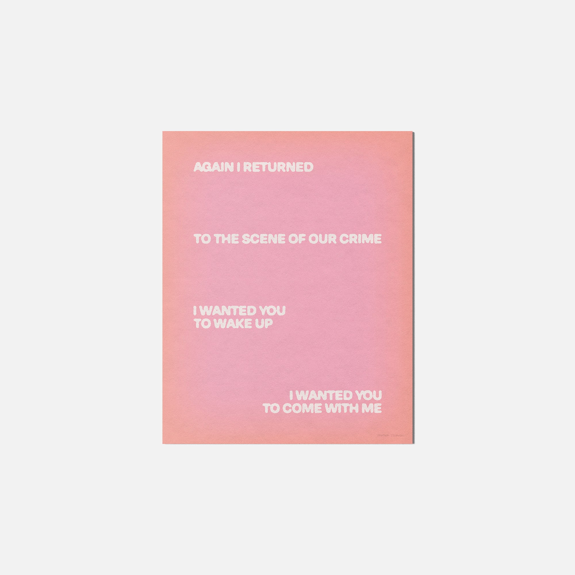 RETURNED PRINT